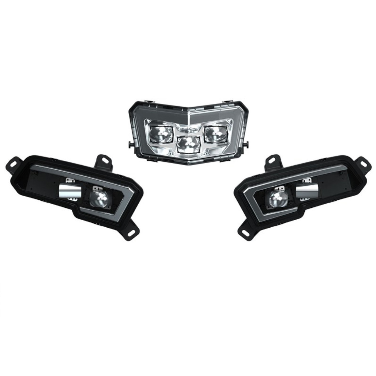 Polaris New OEM, LED Headlight and Pod Light Replacement Kit, 2884859
