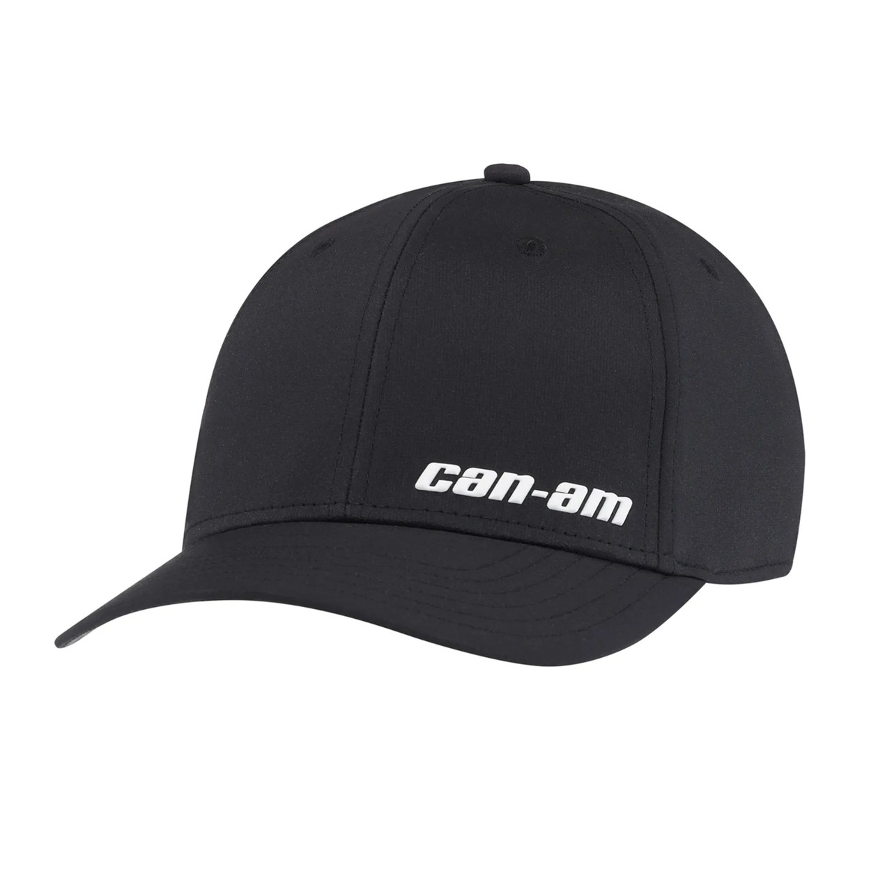 Cam-Am New OEM 2022 Men's Large/X- Large Beyond Flex Fit Cap, Black, 4544967390