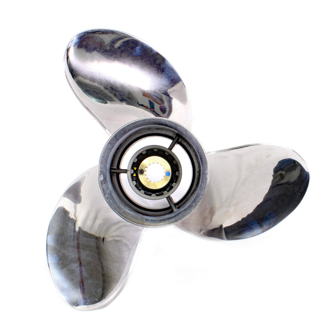 Yamaha New OEM Reliance Stainless Steel Propeller 17 Pitch 68F-45972-20-00