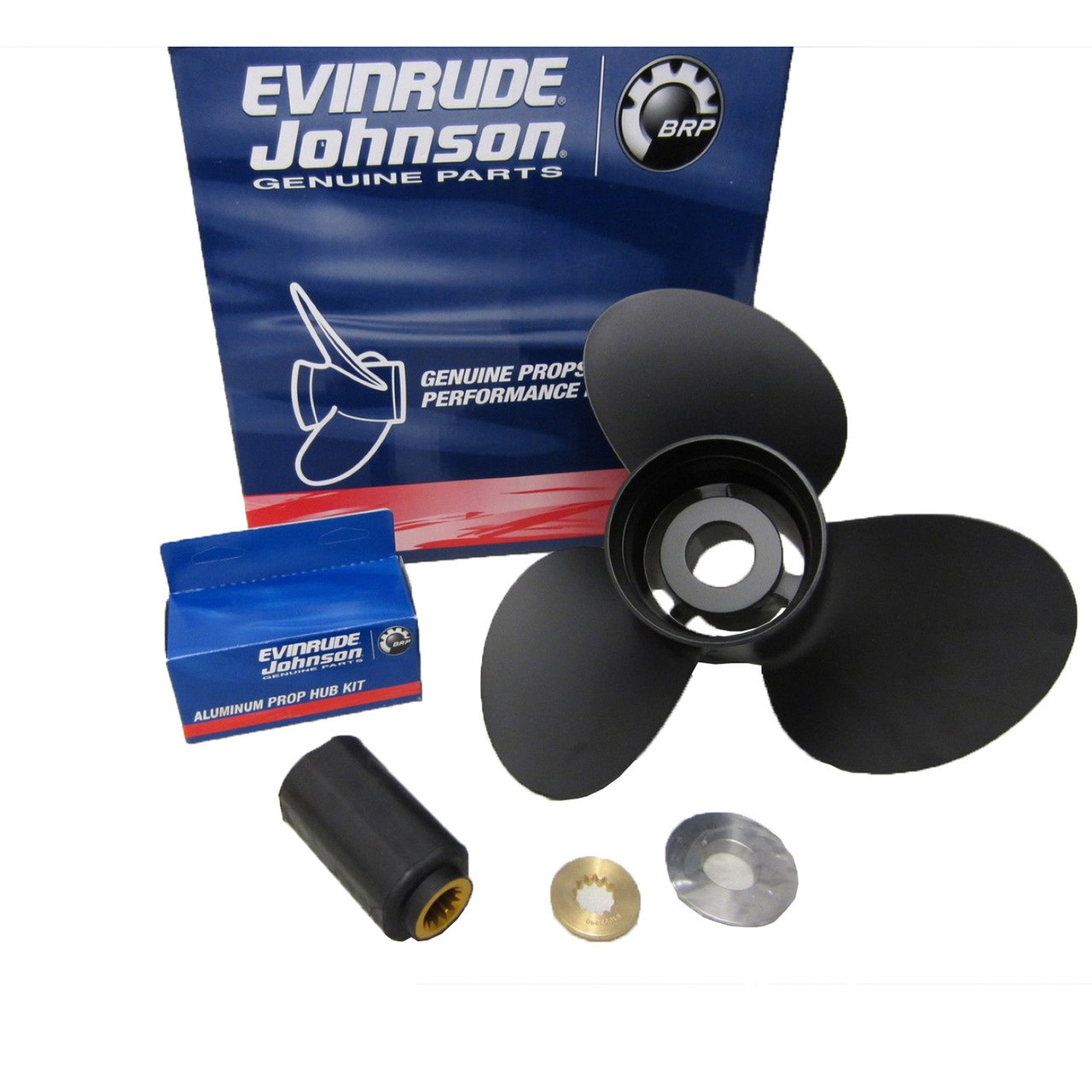Johnson/Evinrude/OMC New OEM Propeller 13.25x17 Prop 765183, 0765183