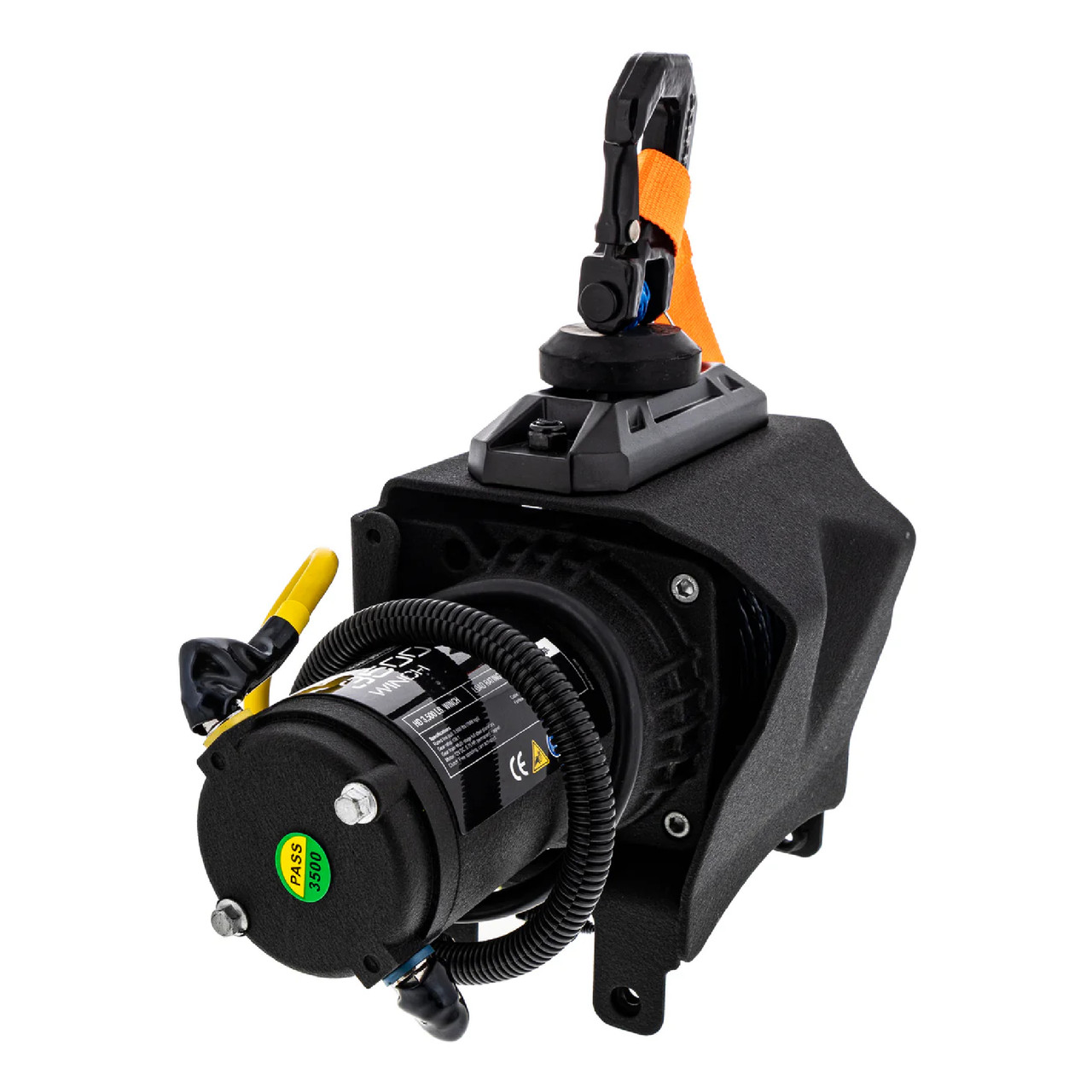 Polaris OEM 3,500 lb. Winch with 50 ft. of 3/16 in. Synthetic Rope, 2889470