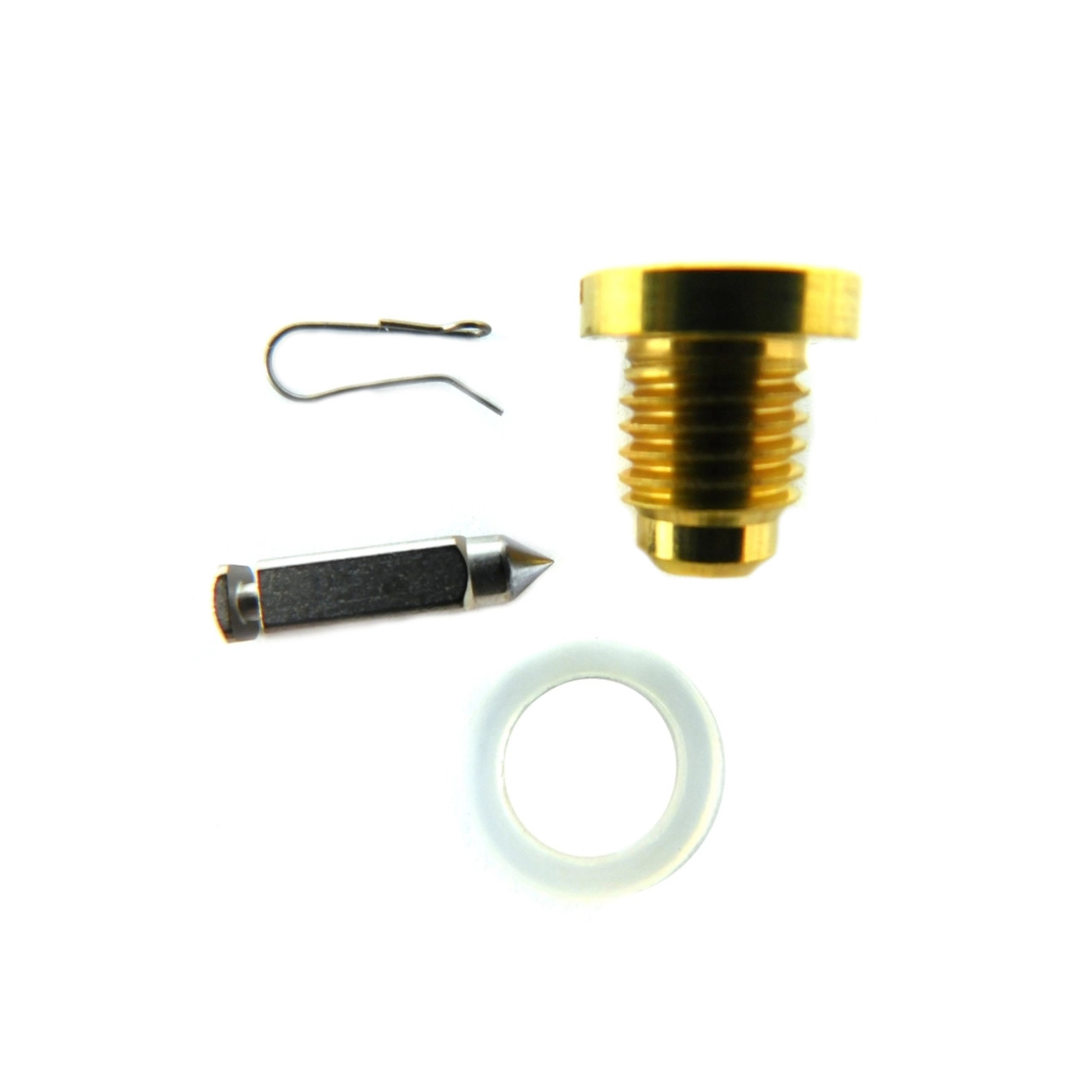 Johnson Evinrude OMC New OEM Float Valve & Seat Assembly, 0396521