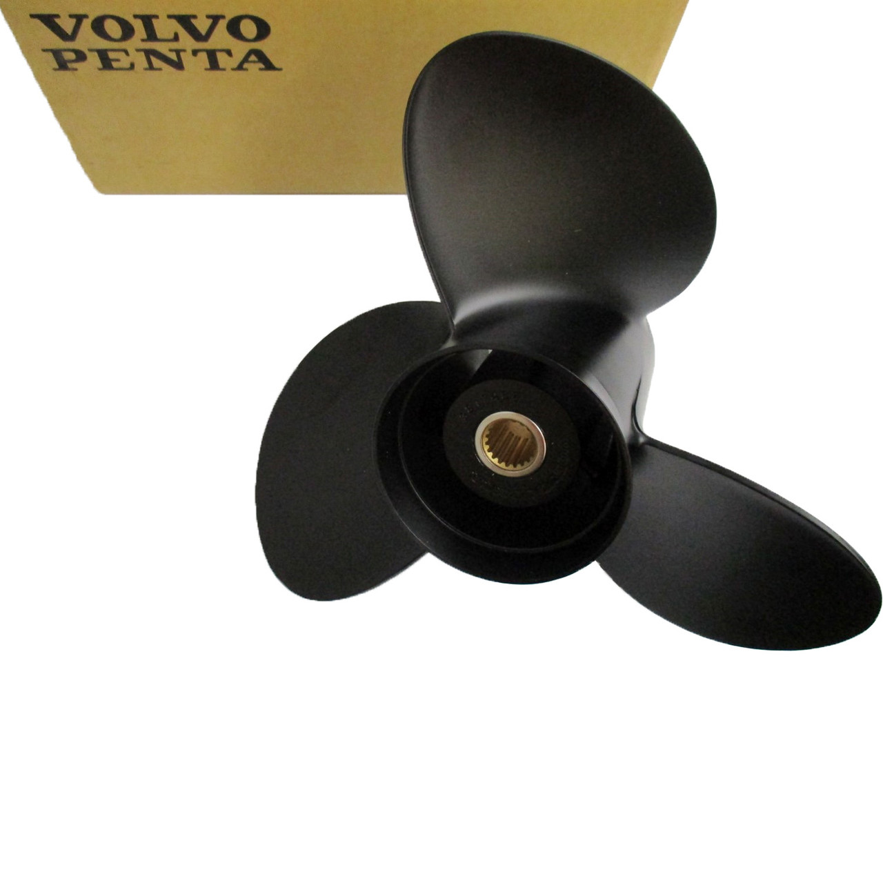 Volvo Penta New OEM Aluminum 3-Blade RH Propeller, 14.25x23P, 3817470