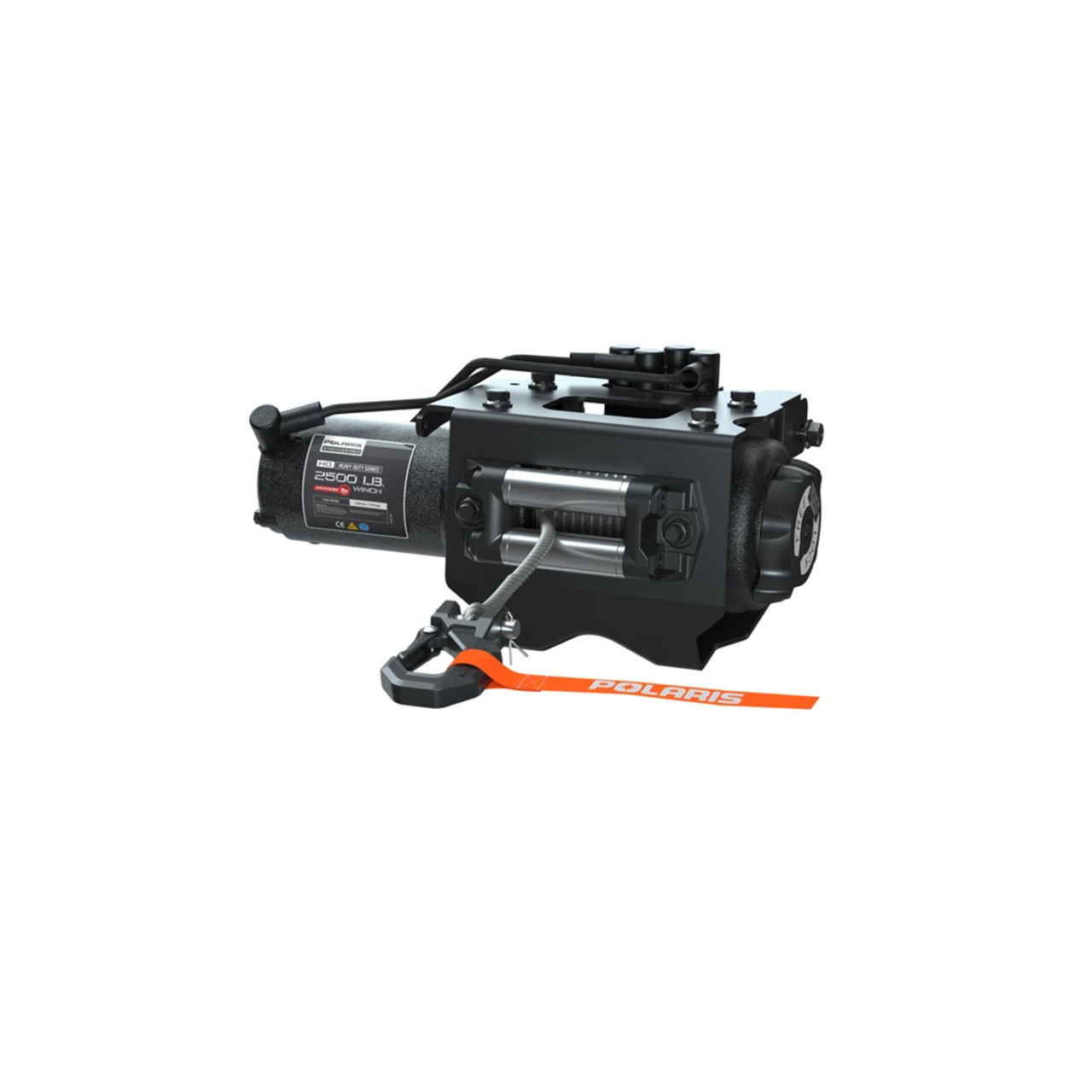 Polaris New OEM Fully Integrated HD 2,500 lb. Winch with Steel Cable, 2889469