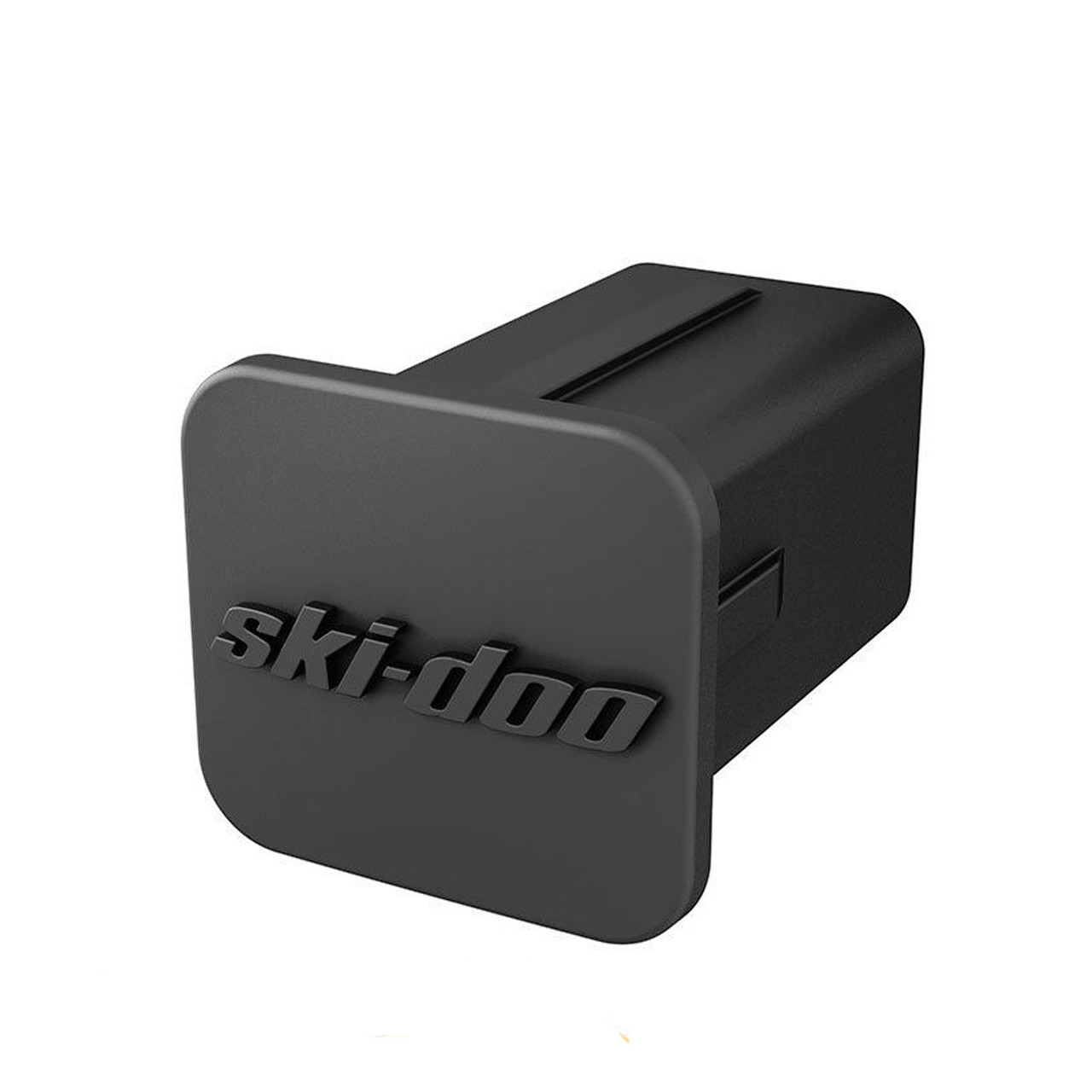 Ski-Doo New OEM Snowmobile 2" Black Rubber Receiver Hitch Insert Cap, 520001498