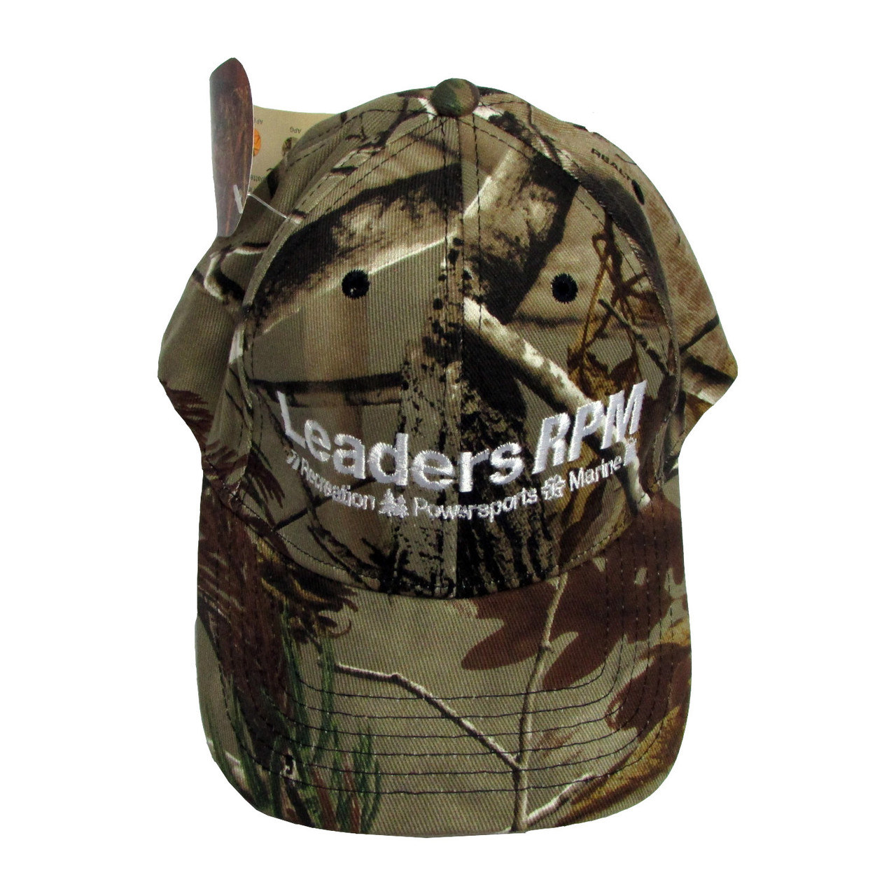 Leaders Rpm New Realtree AP Fitted Camo Hat, Small/Medium, LRPM-0003