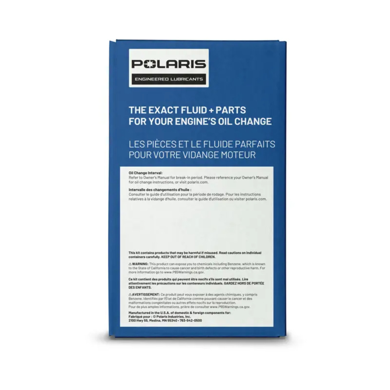 Polaris OEM Full Synthetic Oil Change Kit PS-4 Extreme 0W-50, 2890055