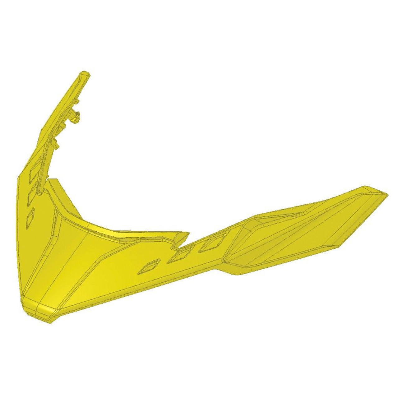 Ski-Doo New OEM, Windshield Support For Ultra Low/Low Windshields, 517306375