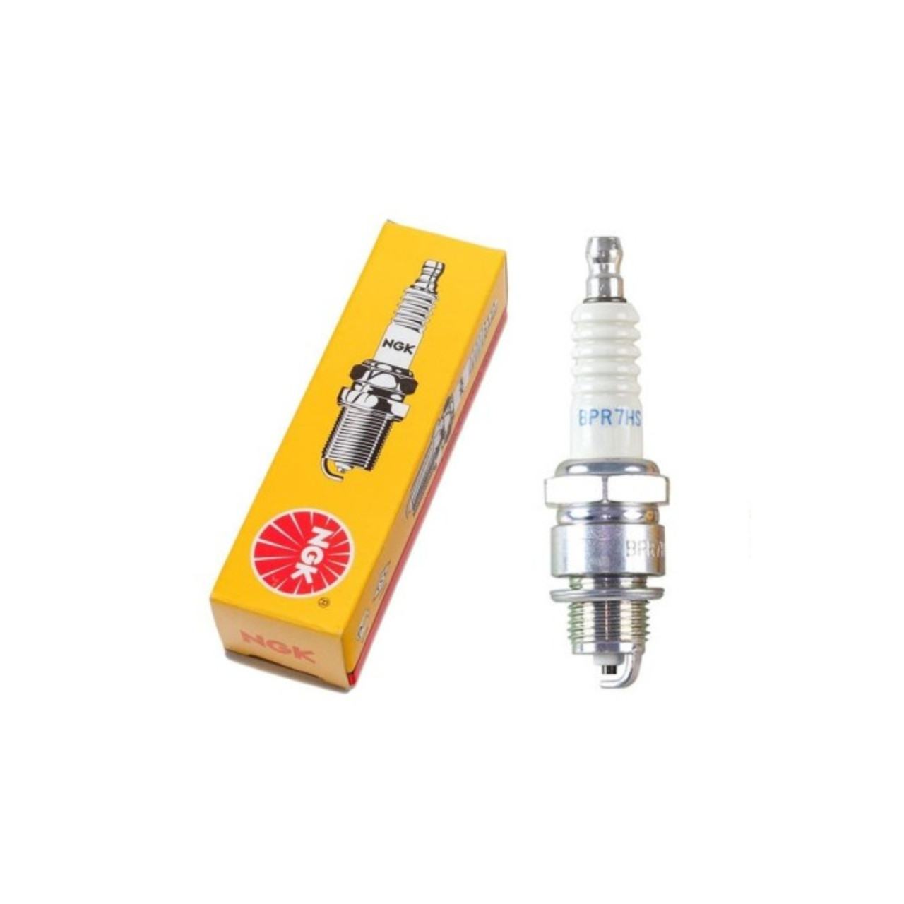 Johnson Evinrude OMC New OEM BPR7HS-10 Nickel Spark Plug, BPR7HS-10