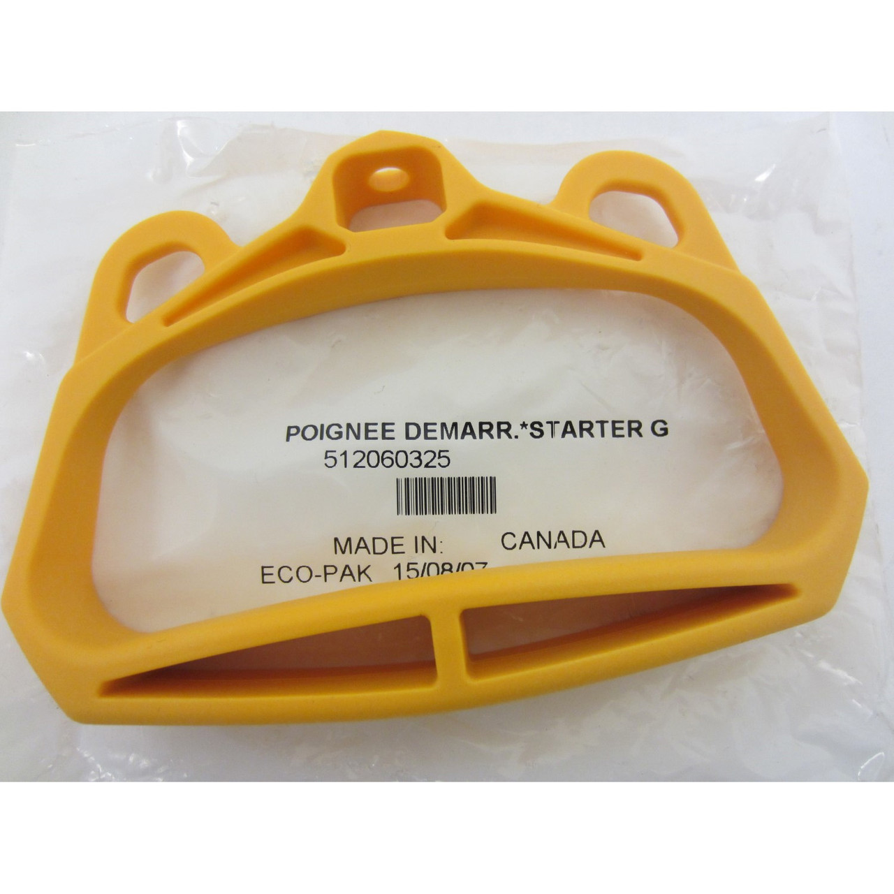 Ski-Doo New OEM Pull Start Handle YELLOW Recoil Rewind Starter Grab 512060325