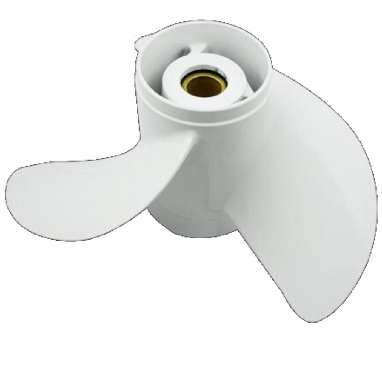 Yamaha New OEM White 3 Blade 13-5/8"X13" Right Hand Propeller, 6E5-45949-00-00