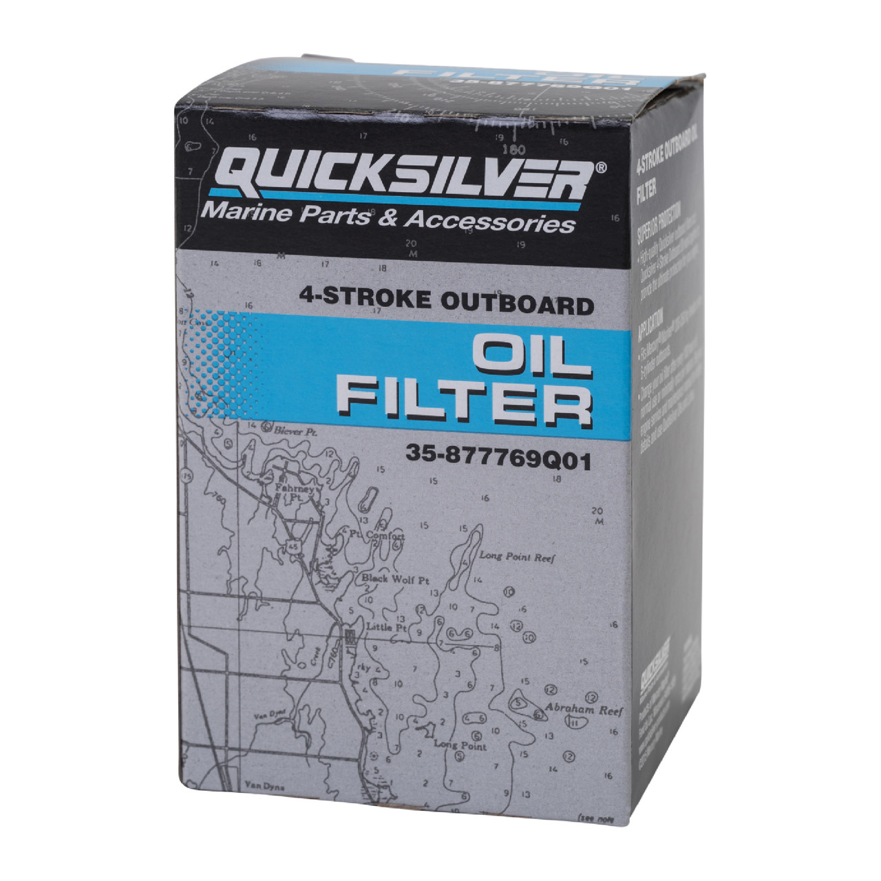 Mercury Marine Mercruiser New OEM Screw on Canister Oil Filter, 35-877769Q01