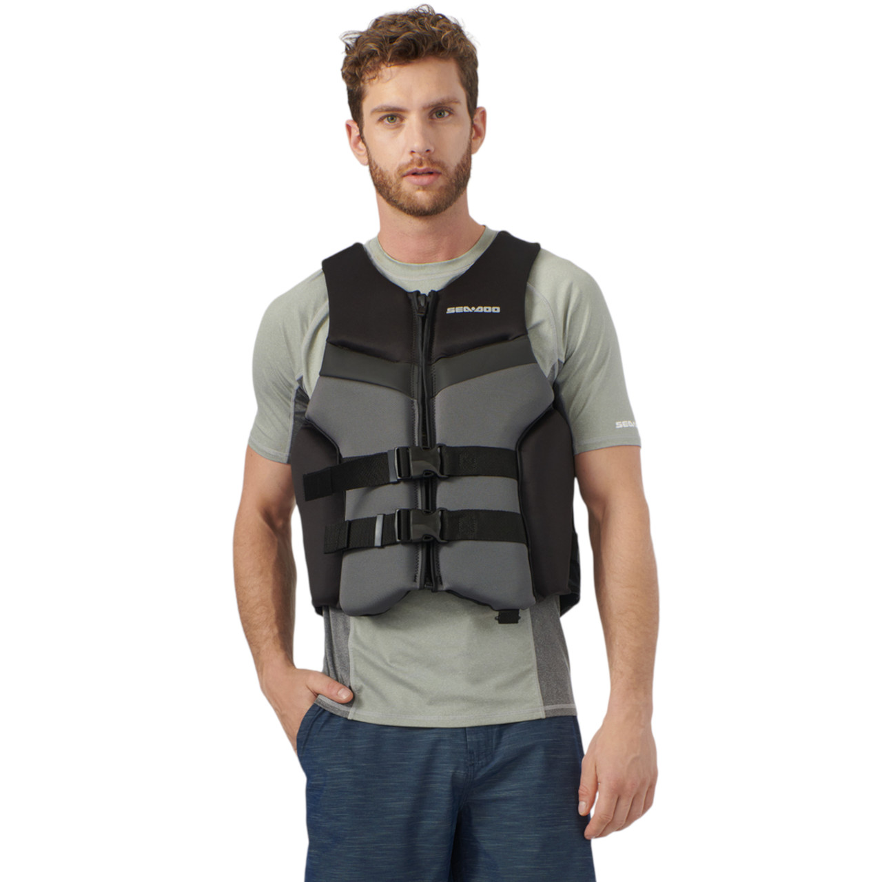 Sea-Doo New OEM, Unisex Medium Ultra-Light Airflow PFD/Life Jacket 2859840690