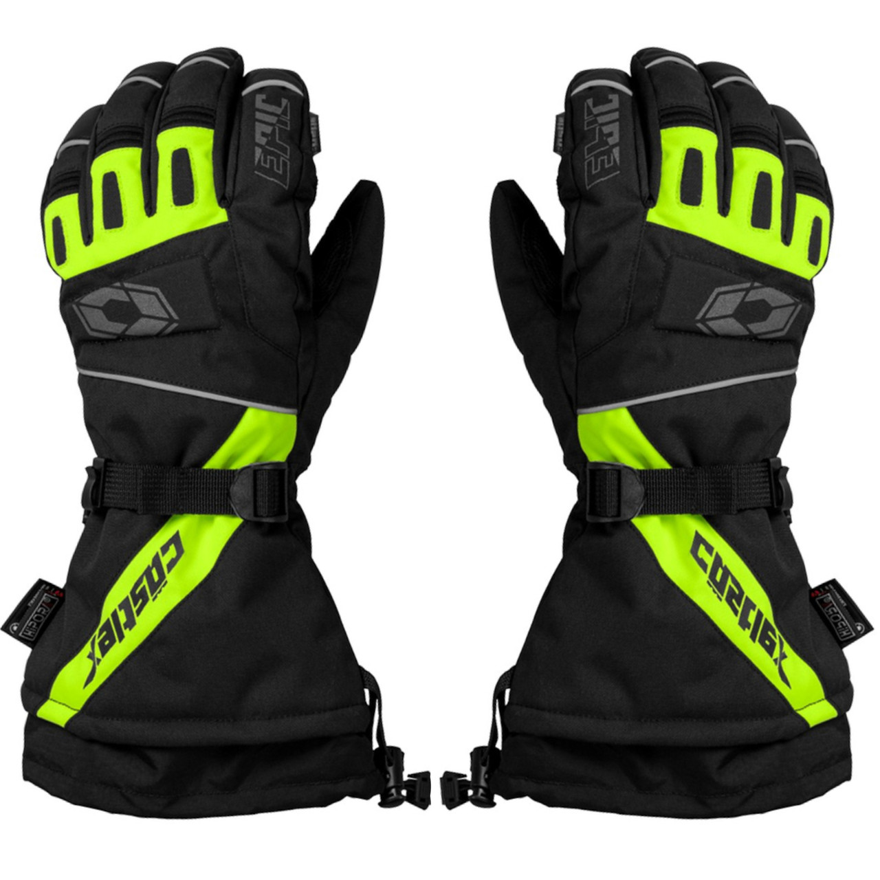 Castle X New Hi-Vis Epic Plus Men's 2X-Large Snow Gloves, 74-6039