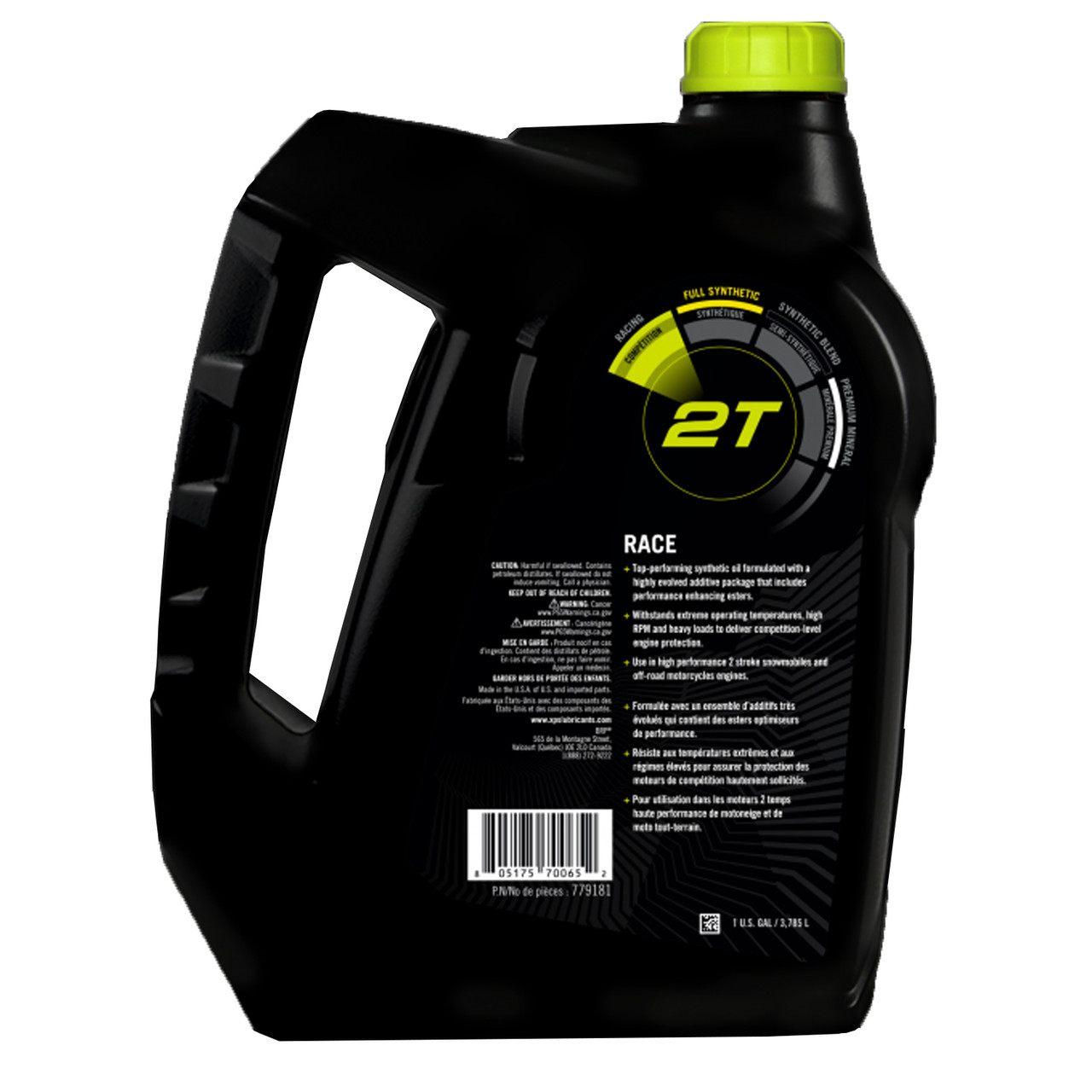 Sea-Doo New OEM, XPS 1 US Gallon 2-Stroke Racing Synthetic Oil, 779229 779181