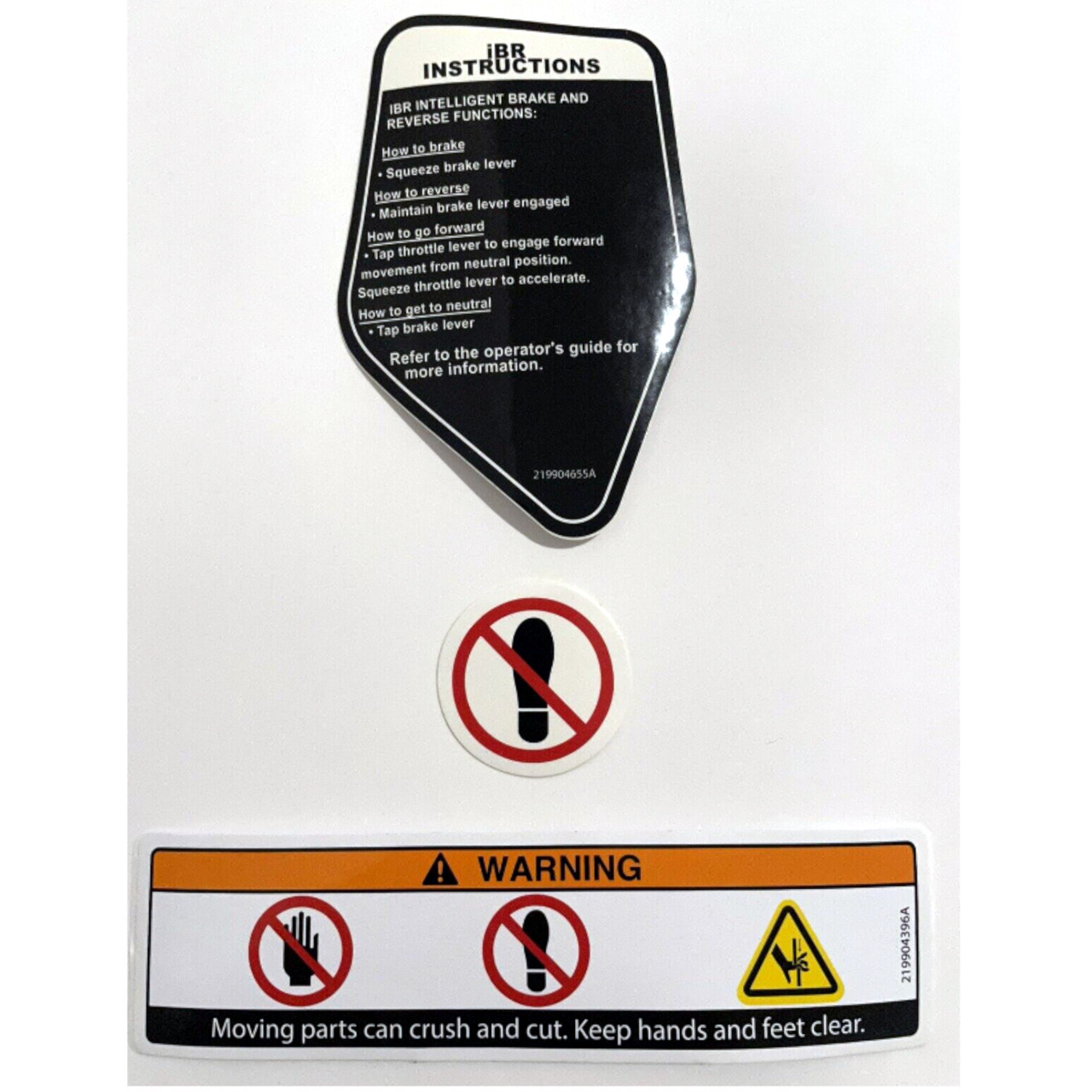 Sea-Doo New OEM, Warning Label, Spark, 219904655