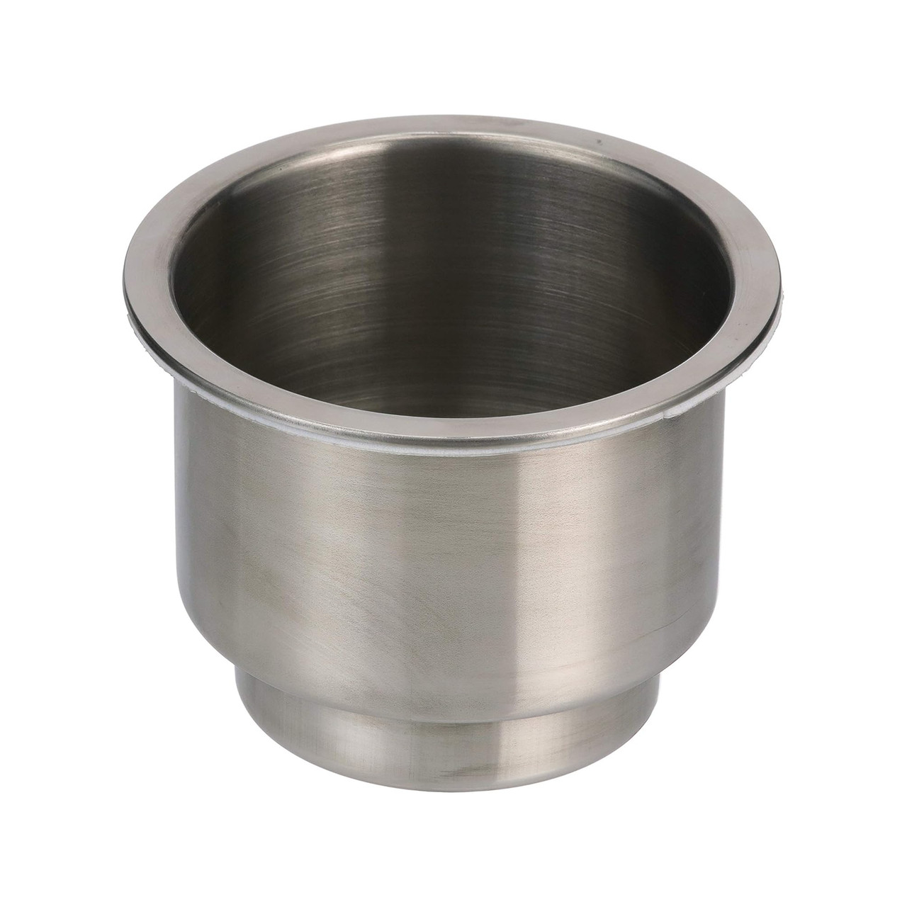Seachoice New Drink Holder Stainless Steel Recessed with Drain, 50-79421