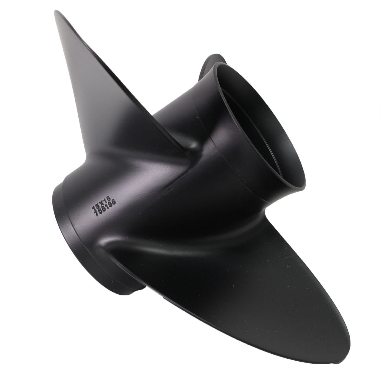 Johnson Evinrude OMC OEM 15X15P Aluminum Propeller RH 3-Blade, 0765186