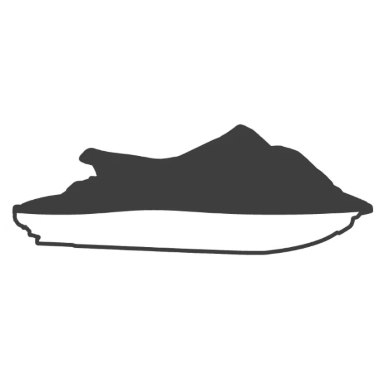 Yamaha New OEM, V1 Series Black & Charcoal Waverunner Cover, MWV-CVRV1-CH-18 Yamaha New OEM, V1 Series Black & Charcoal Waverunner Cover, MWV-CVRV1-CH-18