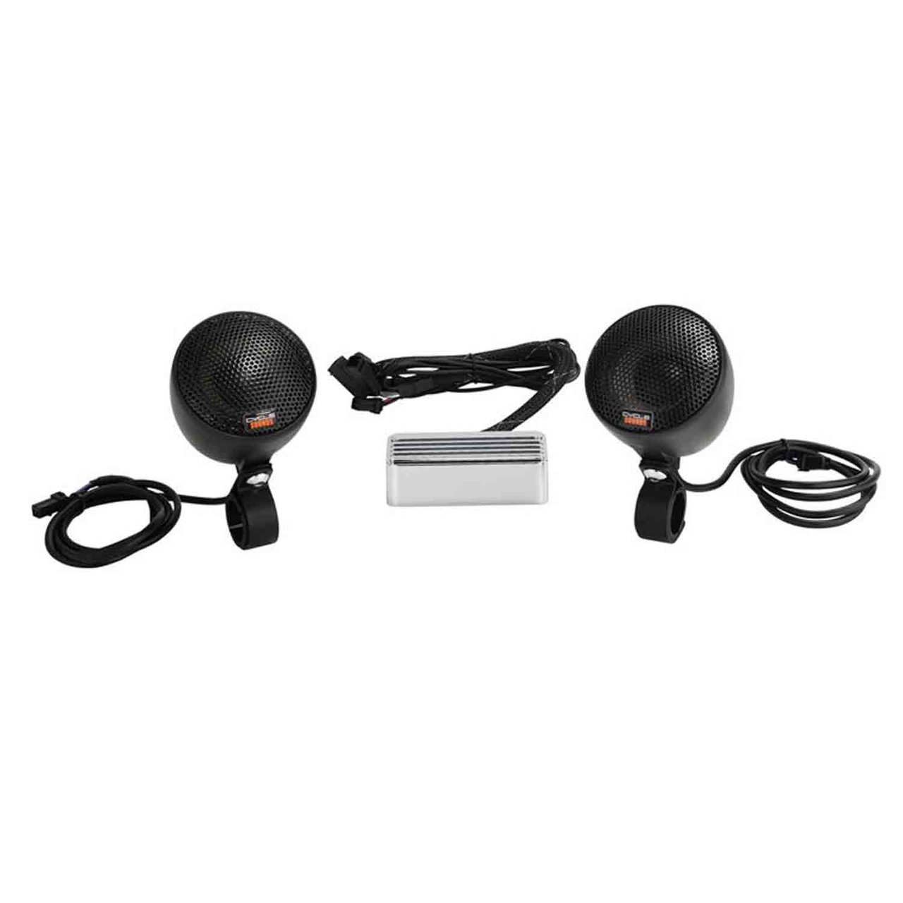 Victory Motorcycle New OEM Black Handlebar Speakers Kit, 2879625-266