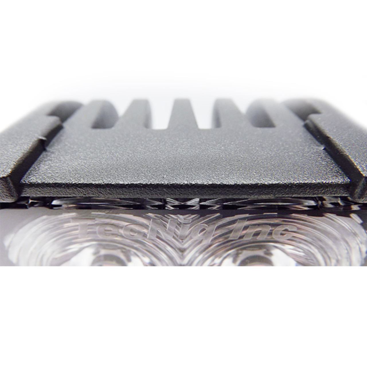 Tecniq New OEM Steelhead 2 LED Spot LAmp W/Black Finish & Pigtail Wires, P02-WBSP-1