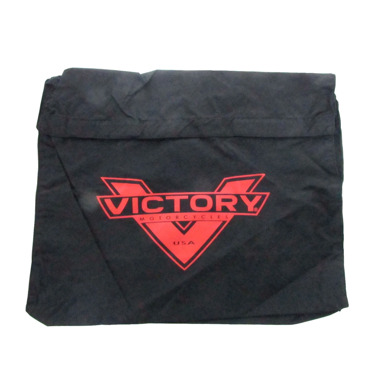 Victory Motorcycle New OEM Black & Red Rain Suit Travel Carry Bag, 2863851