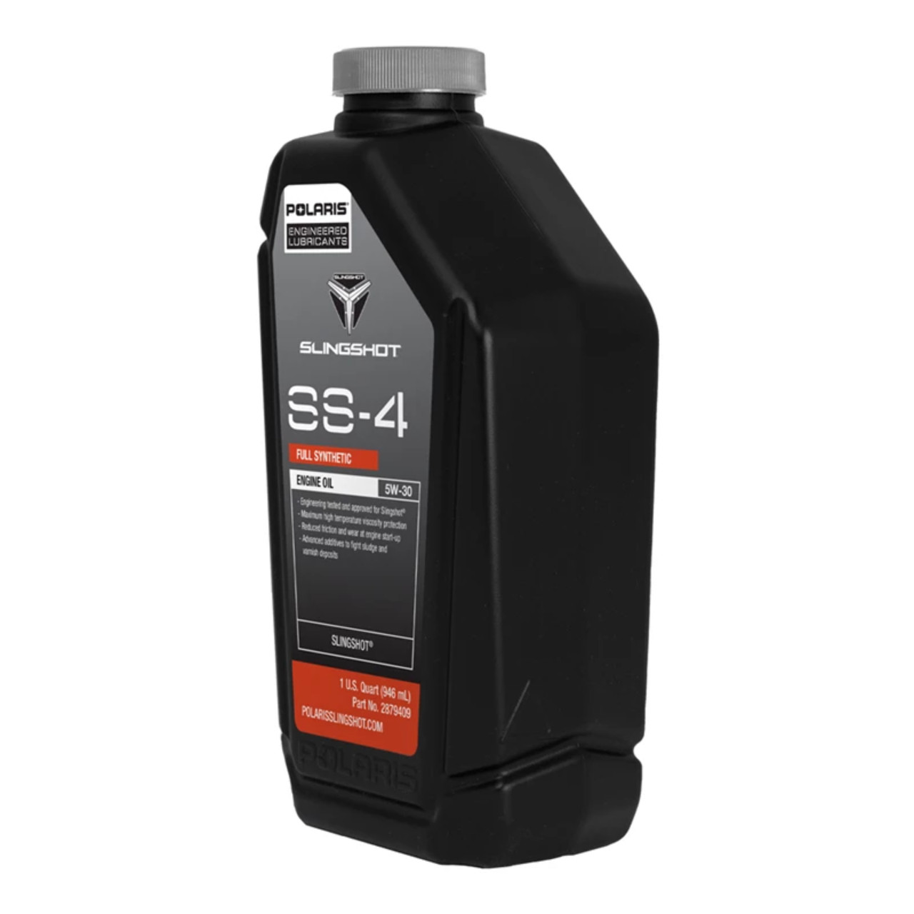 Polaris New OEM Full Synthetic SS-4 Slingshot Oil, 5W-30 1qt./32oz., 2879409