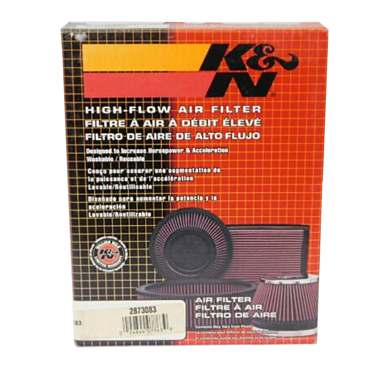 Victory Motorcycle New OEM K&N High Flow Air Filter, Kingpin Hammer, 2873083