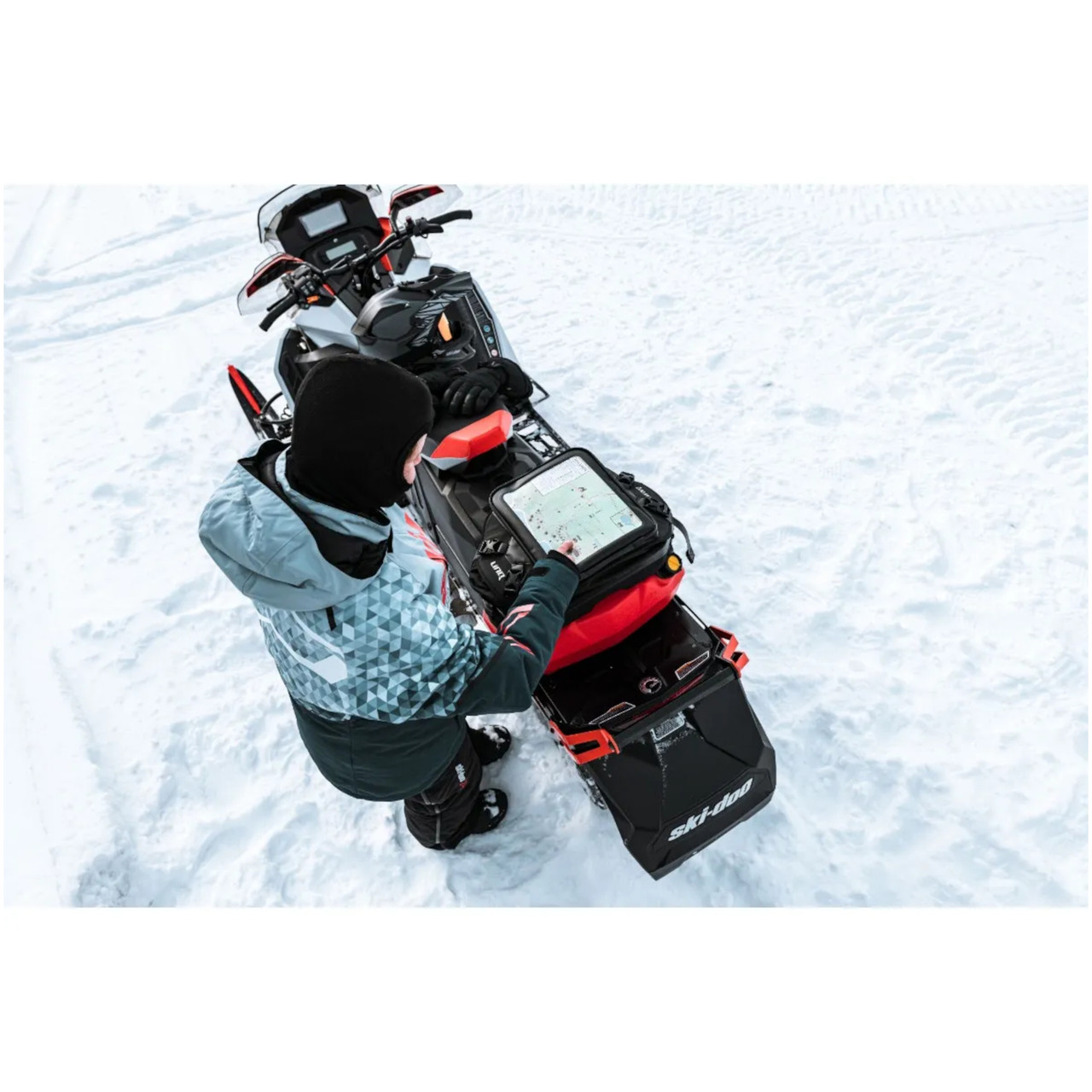 Ski-Doo New OEM, Premium Waterproof LinQ Trail Pro Bag 9-30 Liters, 860201986