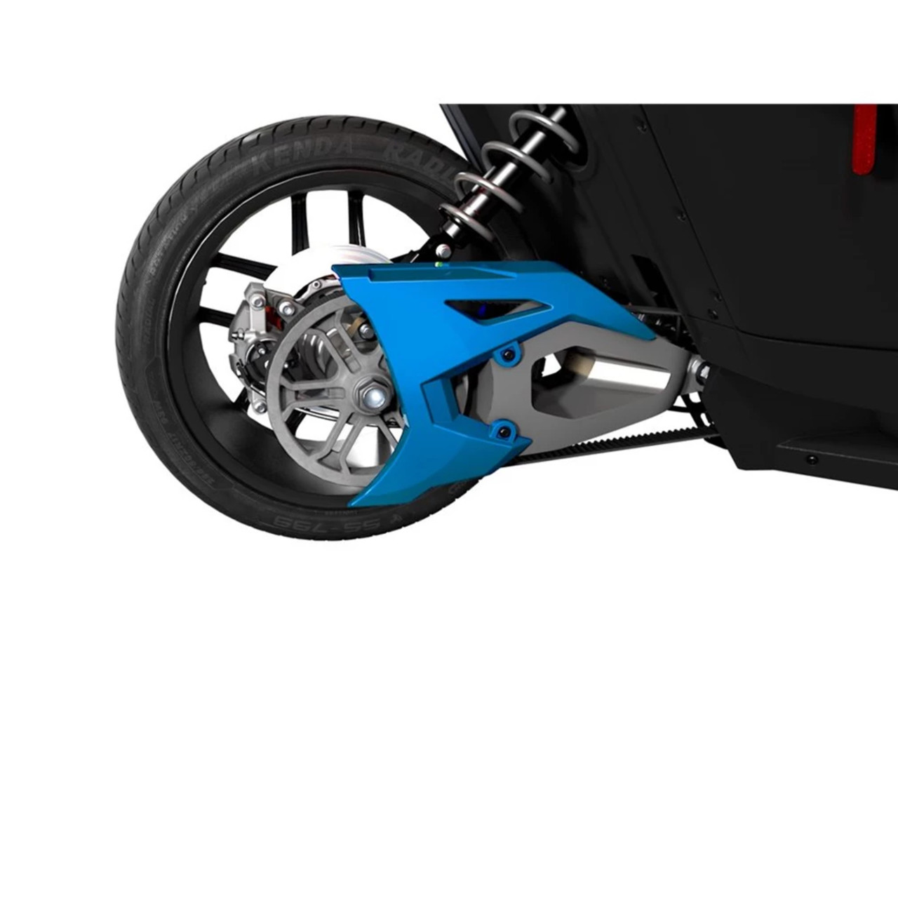 Polaris OEM Painted Belt Guard Cover, Blue Steel, Slingshot, 2881740-696