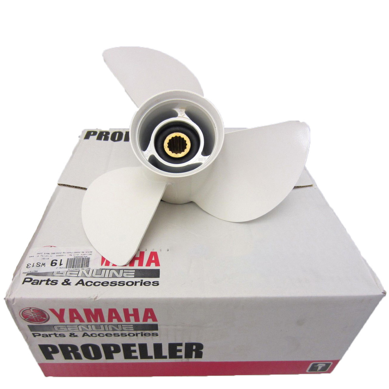 Yamaha New, 13D X 19P Right Hand Aluminum Propeller, 6E5-45941-00-00