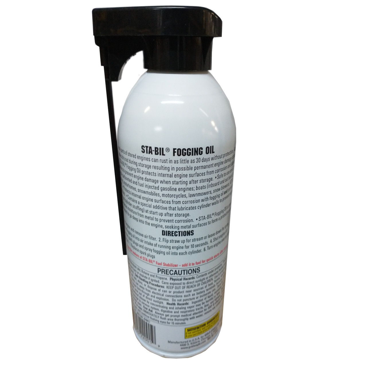 Sta-Bil, Engine Fogging Oil, 12 Oz. Aerosol Can, 2-Cycle & 4-Cycle, 269-22001
