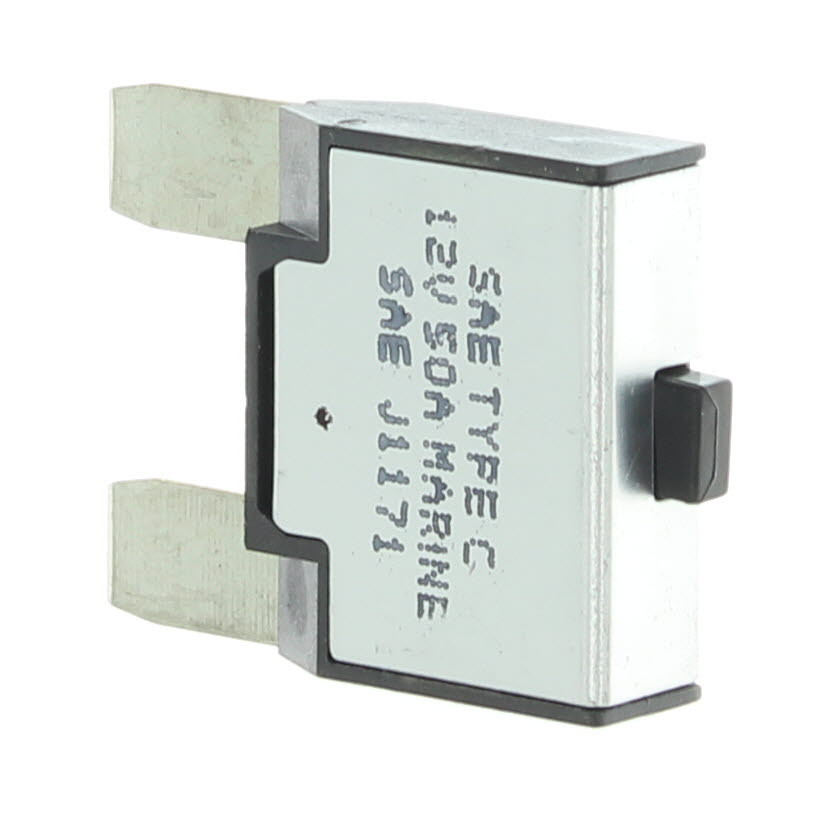 Volvo Penta New OEM Gasoline Marine Engine Fuse, Type C 50 AMP 12 Volt, 3841370