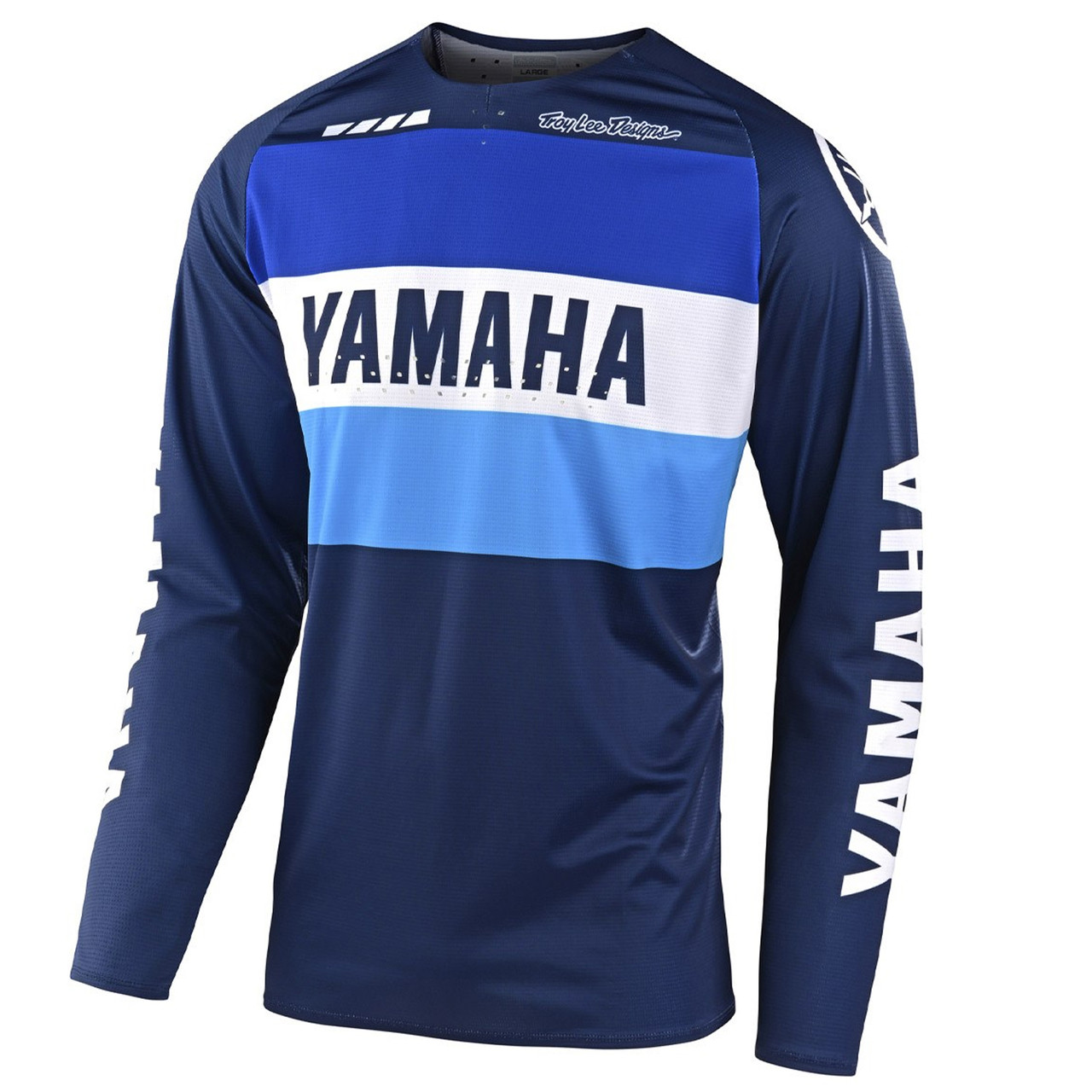 Yamaha New OEM, Branded Troy Lee Designs Men's SE Pro Jersey, VDF-20JSE-NV-MD