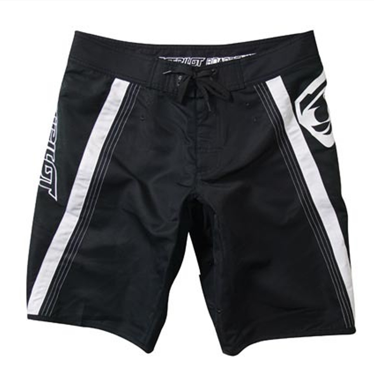 Jet Pilot Women's Rebound Ride Shorts Swim Suit Trunks Board Black/White Size 3