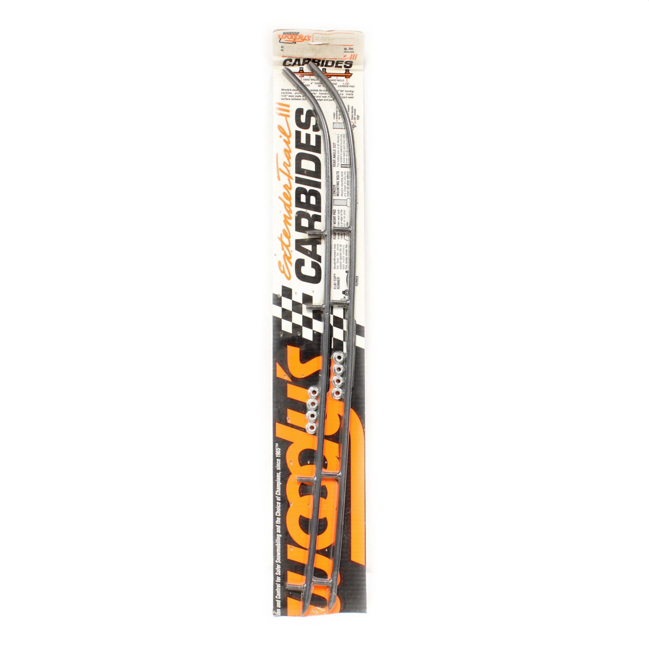 Woodys Flat Top 4" 60 Degree Carbides Arctic Cat Trail III, W4-118