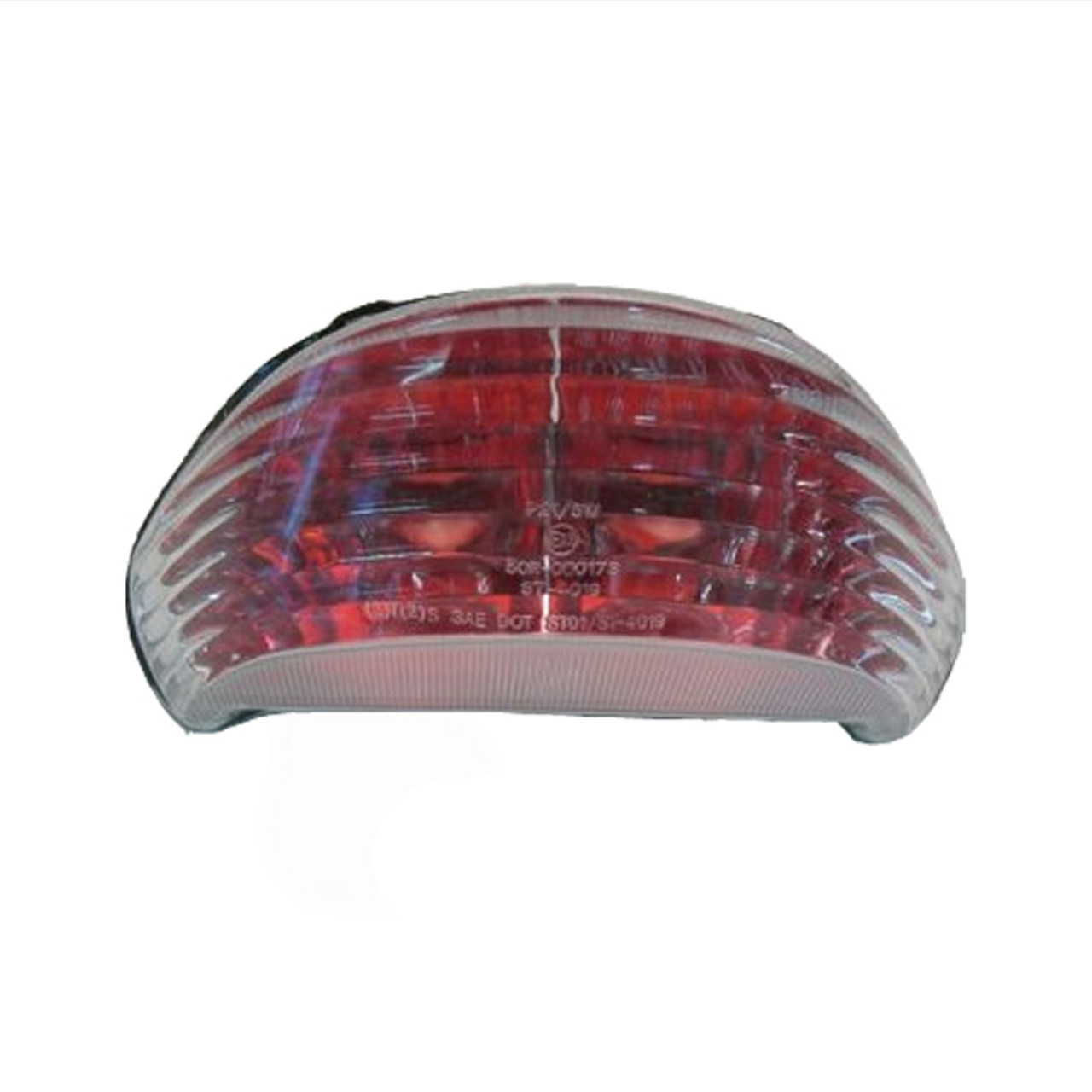 New Kawasaki Replacement ZX12R Clear Lens Taillight Assembly, 11-1825, 62-84752