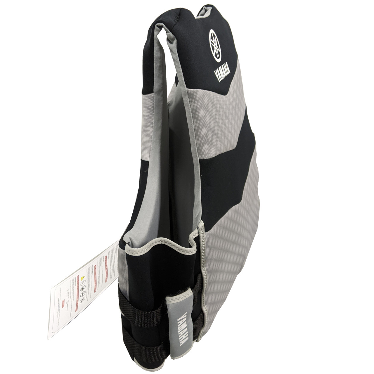Yamaha New OEM, Men's XS / S Nylon PFD Life Vest With Handles, MAR-23HAN-GY-SX