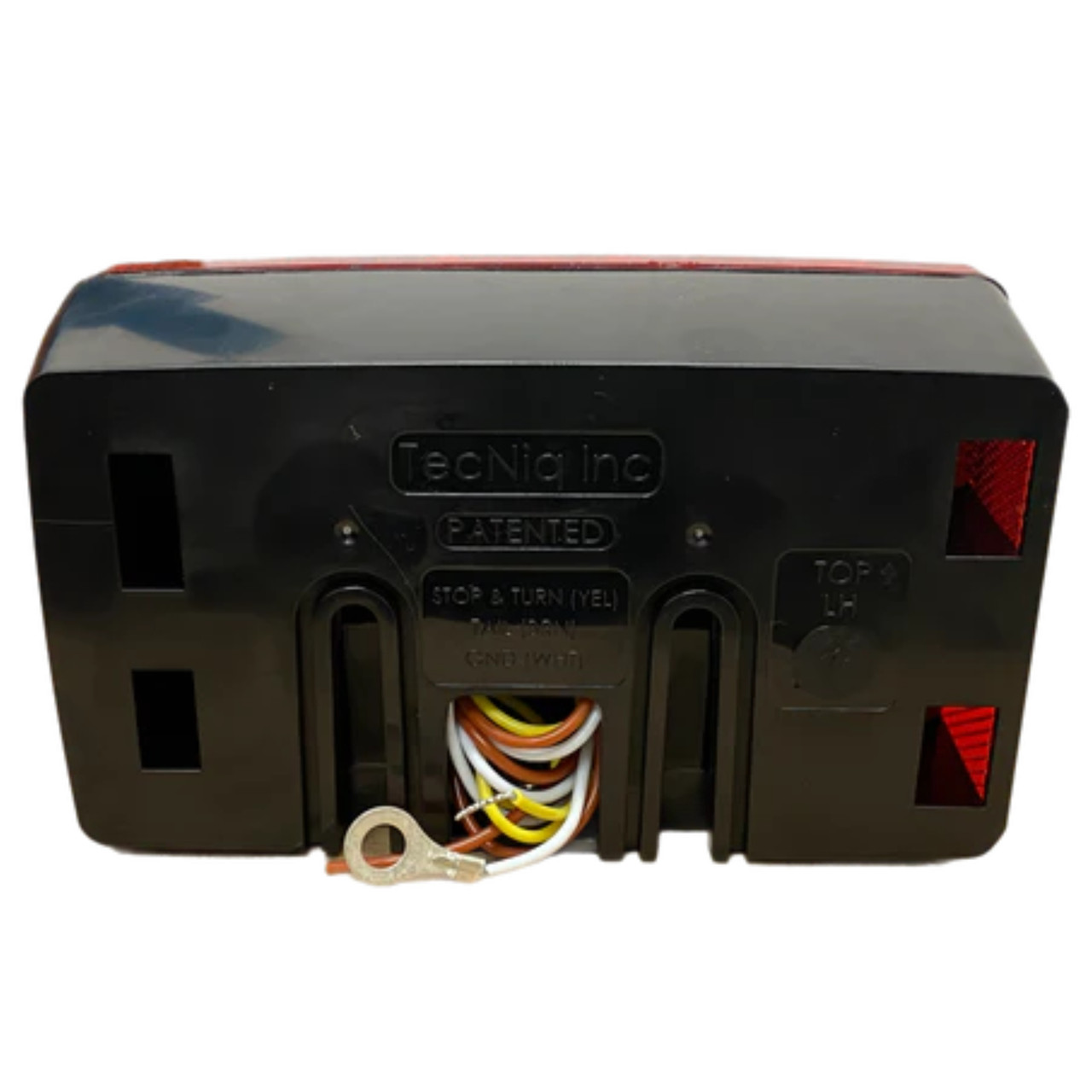 Tecniq New OEM 7 6" Right Side Box Light Pig Tail W/Ground Ring, T86-RR2RG-1