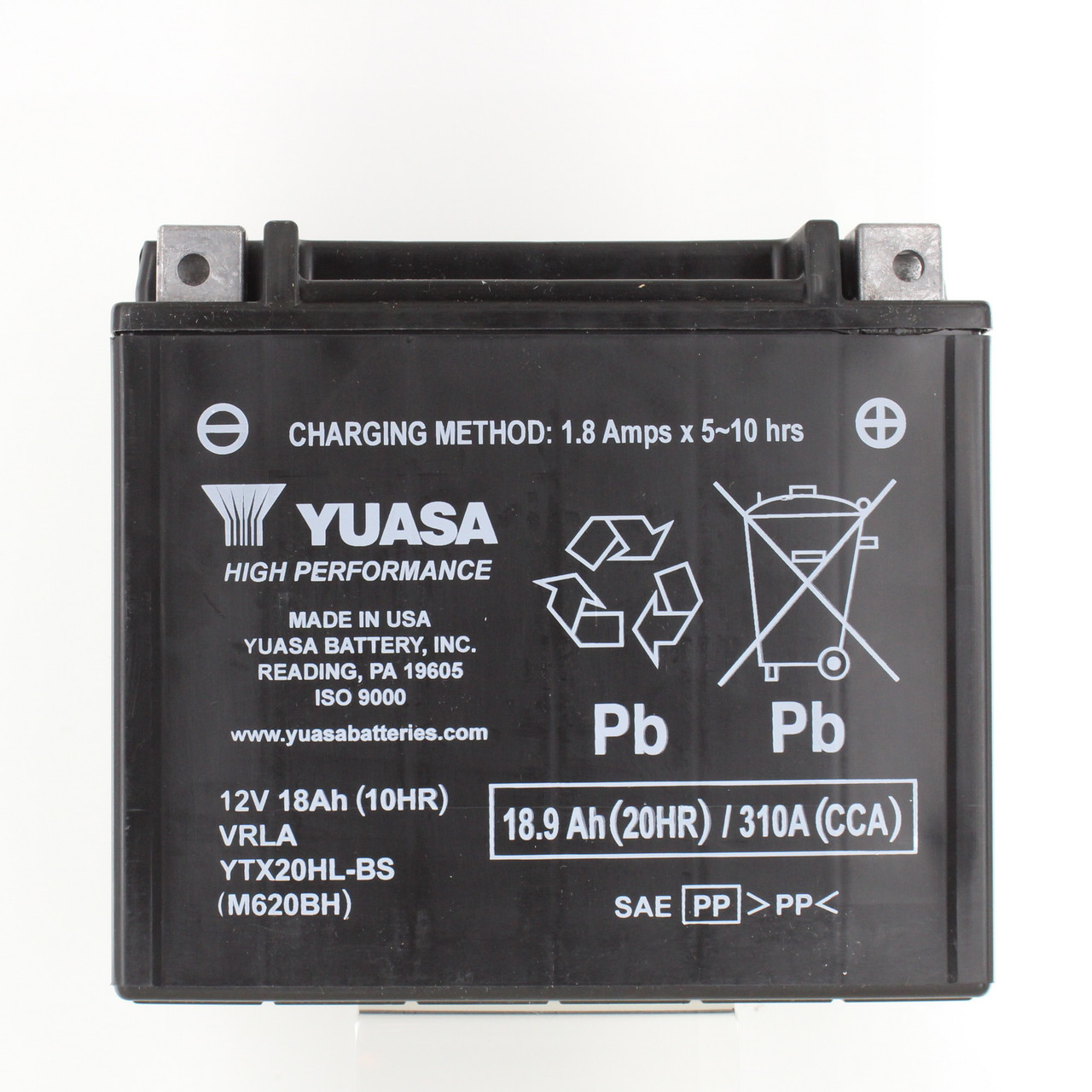 Yuasa Battery ATV ORV PWC Motorcycle YTX20HL-BS Yuasa Battery ATV ORV PWC Motorcycle YTX20HL-BS