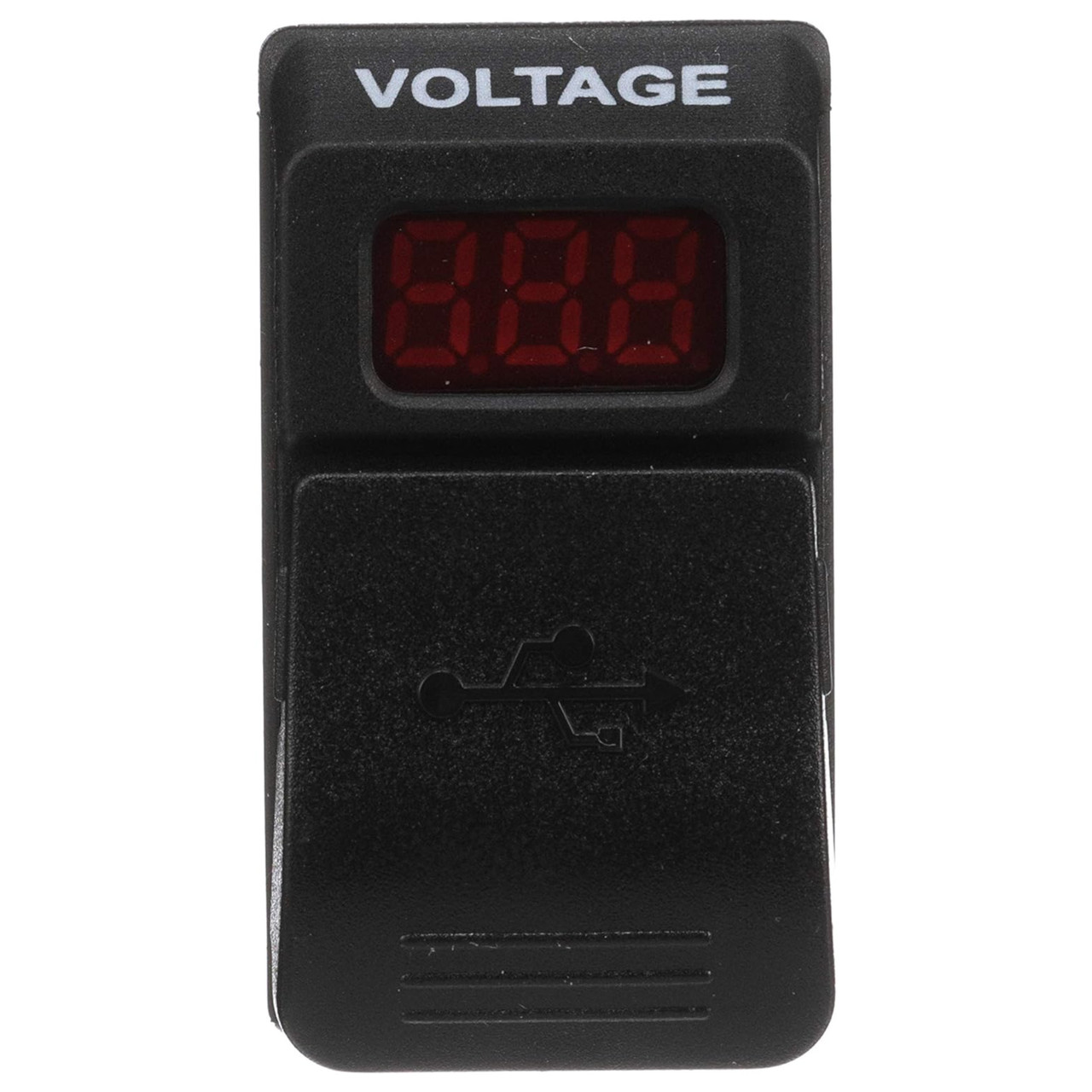 Seachoice New, Dual USB Voltmeter, 12-24V, 50-15079