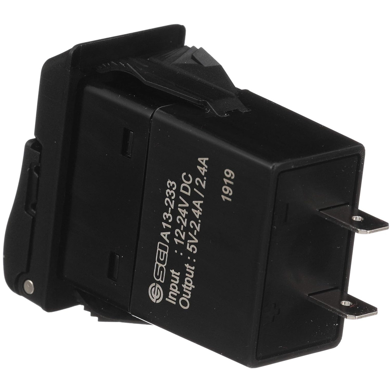 Seachoice New, Dual USB Voltmeter, 12-24V, 50-15079