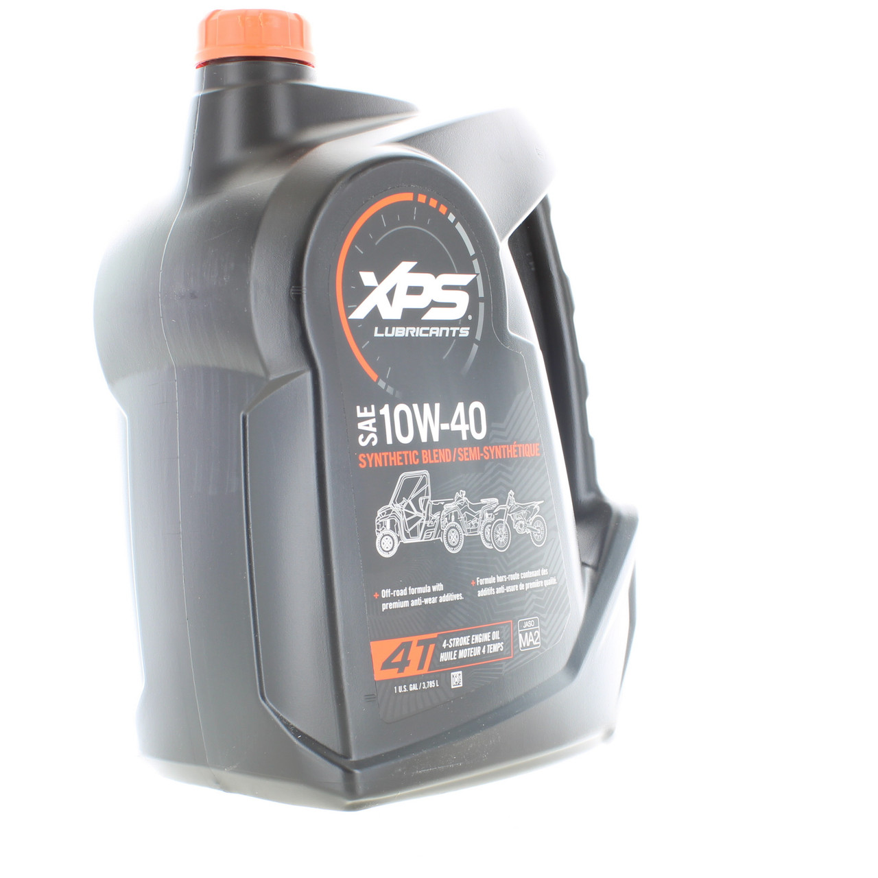 Can-Am New OEM Oil 4T 10W40 Synth. Blend Gal/3,785L, 9779426