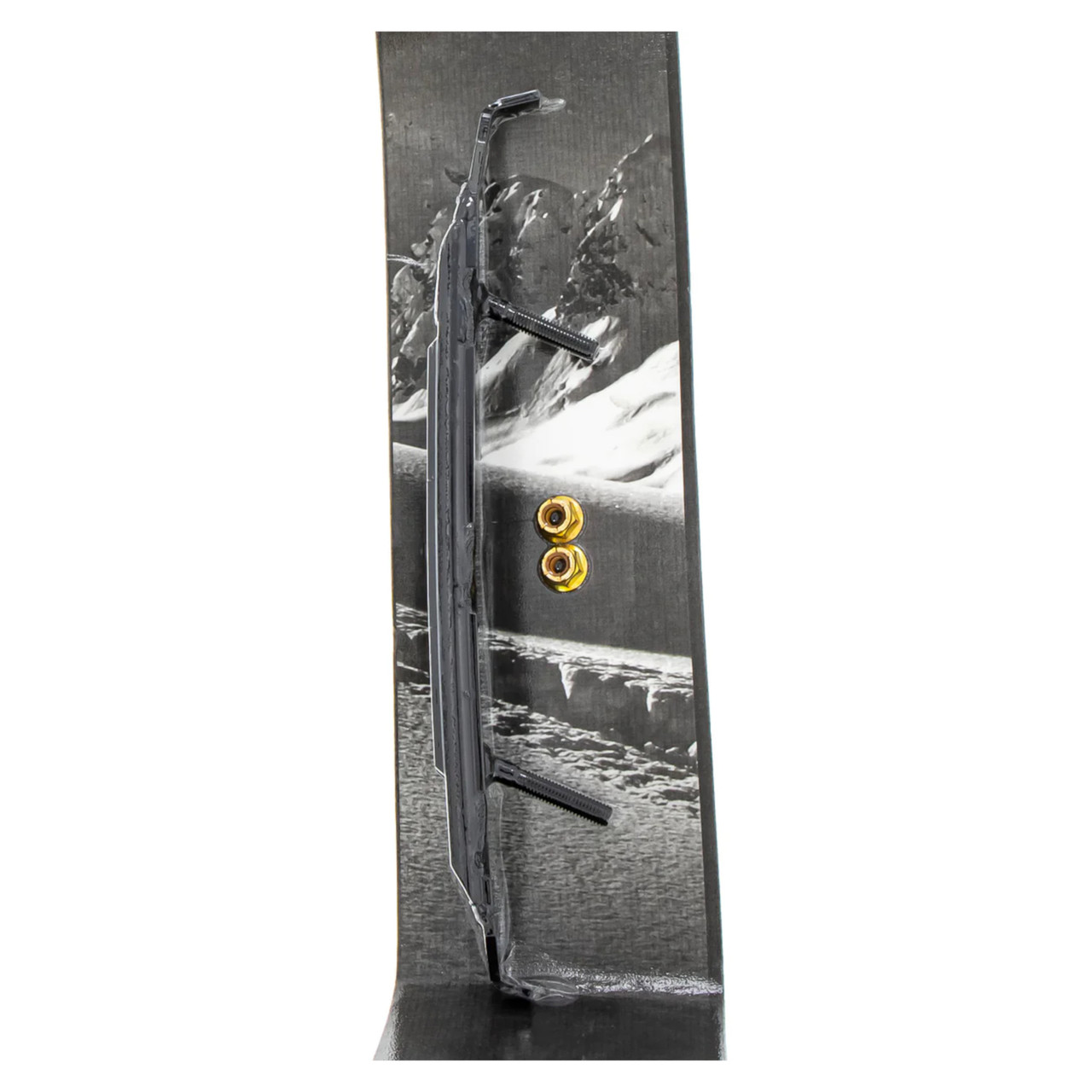 Ski-Doo New OEM Woodys Preformed 6" Carbide Runner 60 Degrees, 860202558