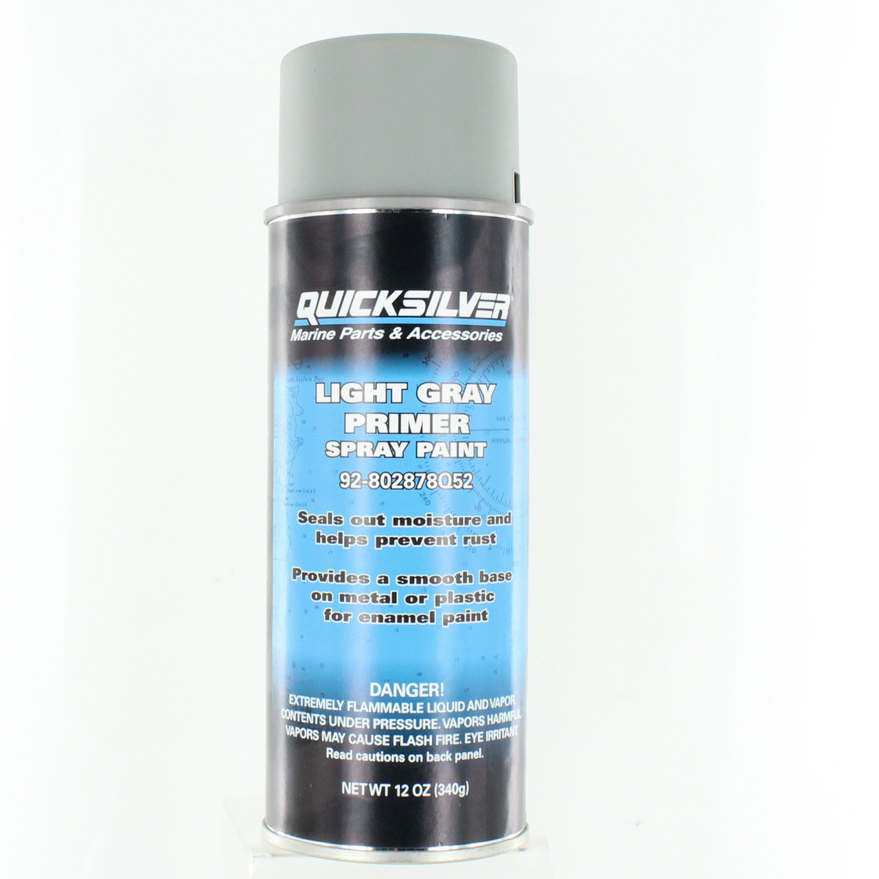 Mercury Marine/Mercruiser New OEM Light Gray Spray Paint Primer, 92-802878Q52