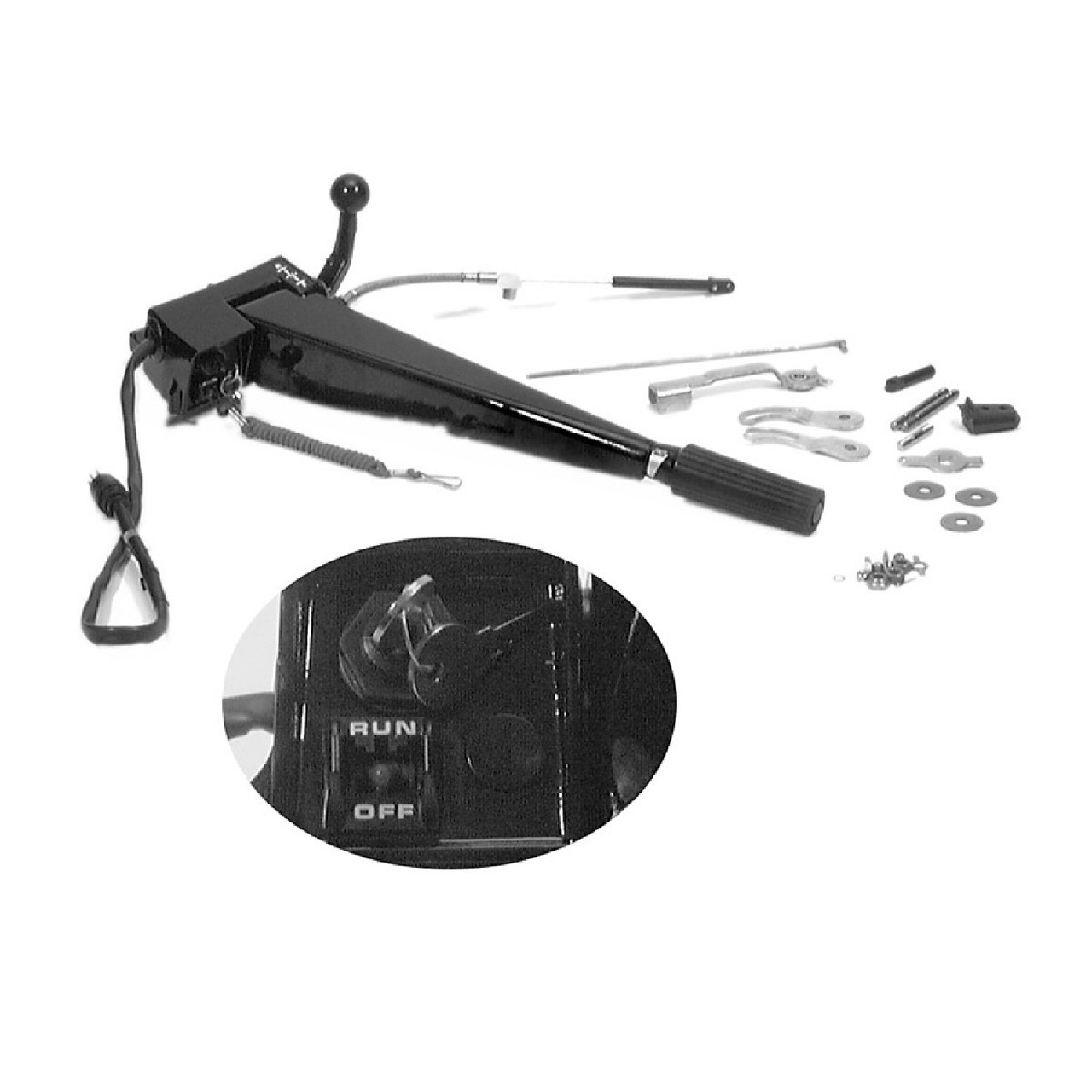 Mercury Marine New OEM FourStroke EFI Tiller Handle Kit, 816366A48