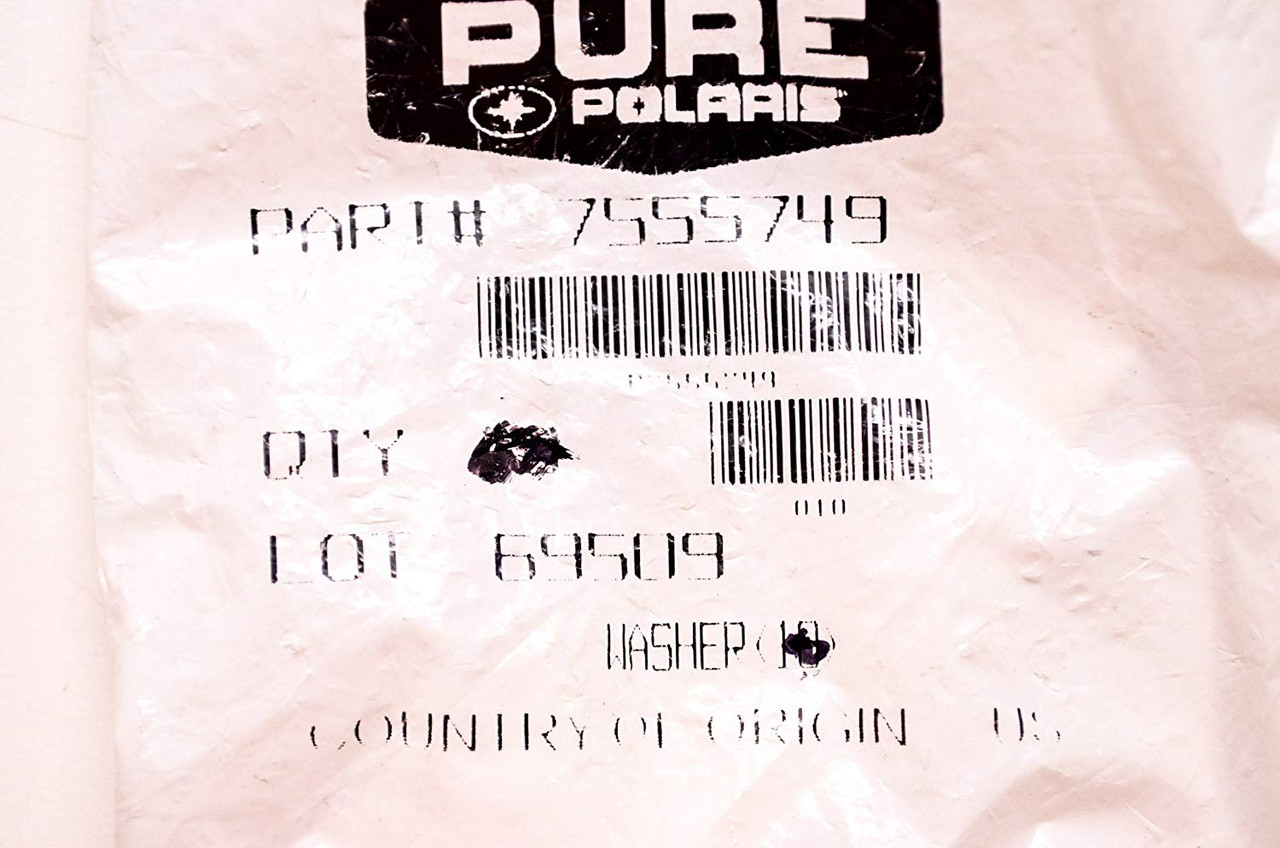 Polaris New OEM Washer, 7555749