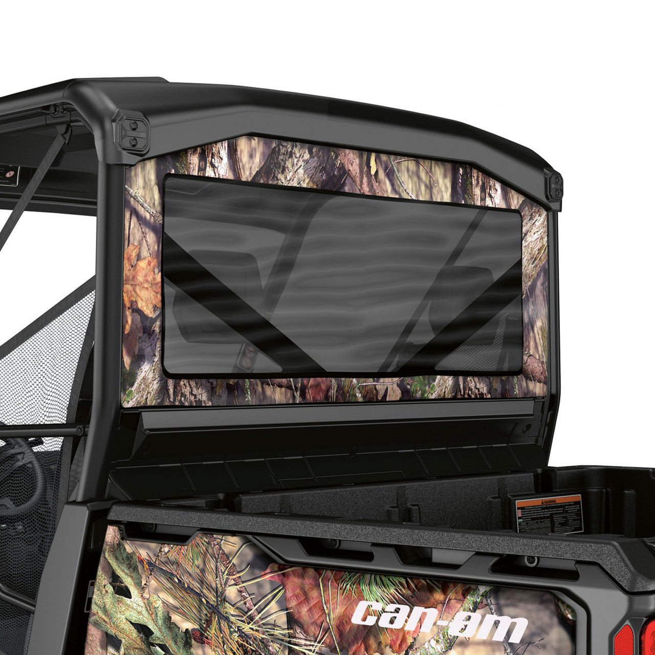 Can-Am New OEM Soft Rear Panel, Camo, Defender, 715003403