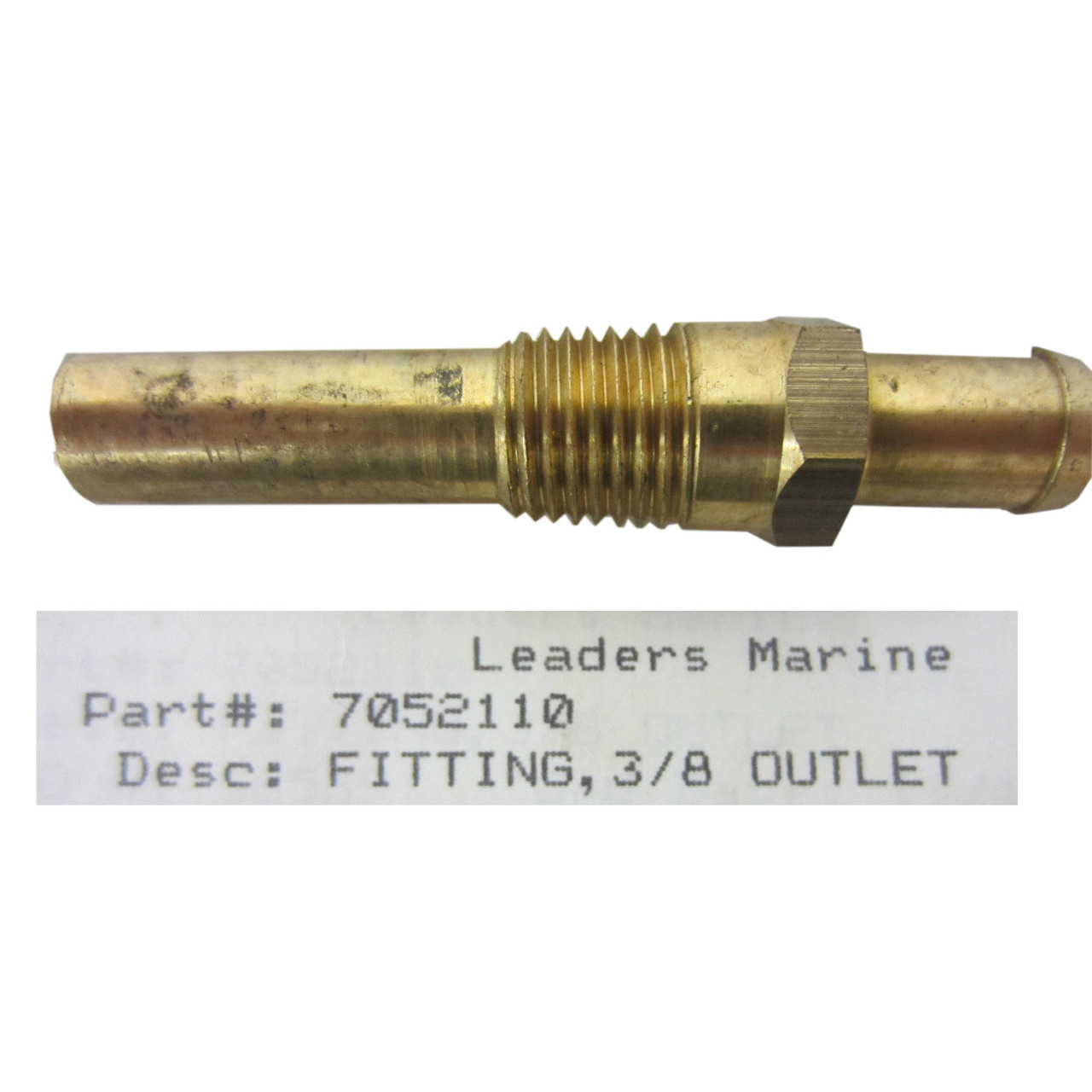 Polaris New OEM Snowmobile 3/8 Outlet Fitting Storm,Euro,Ultra,SKS,XCR
