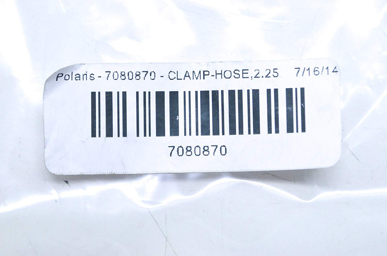 Polaris New OEM Clamp Hose 2.25X.50, 7080870